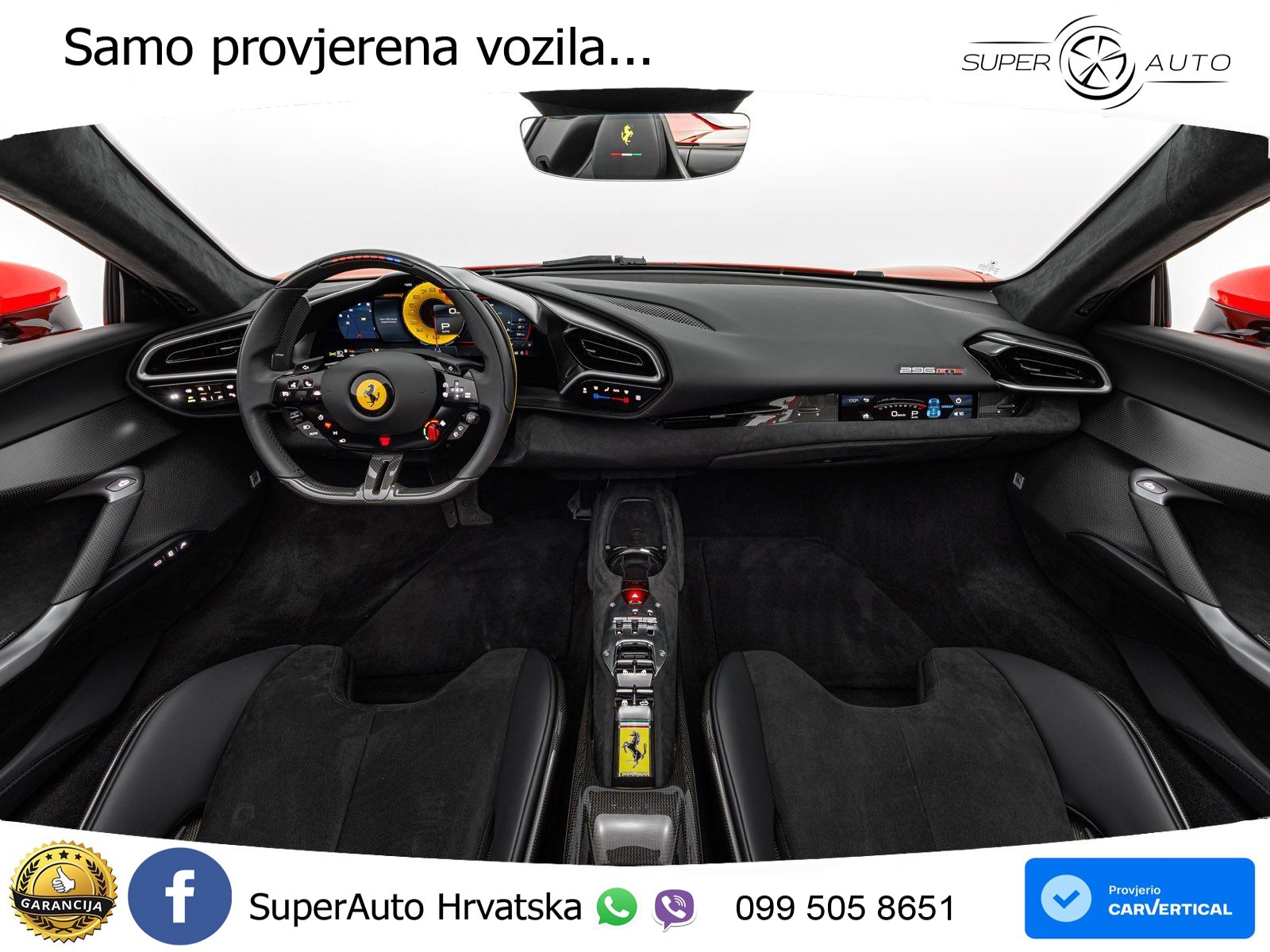 Ferrari 296 GTS 3.0 V6 (830 KS) F1 DCT
