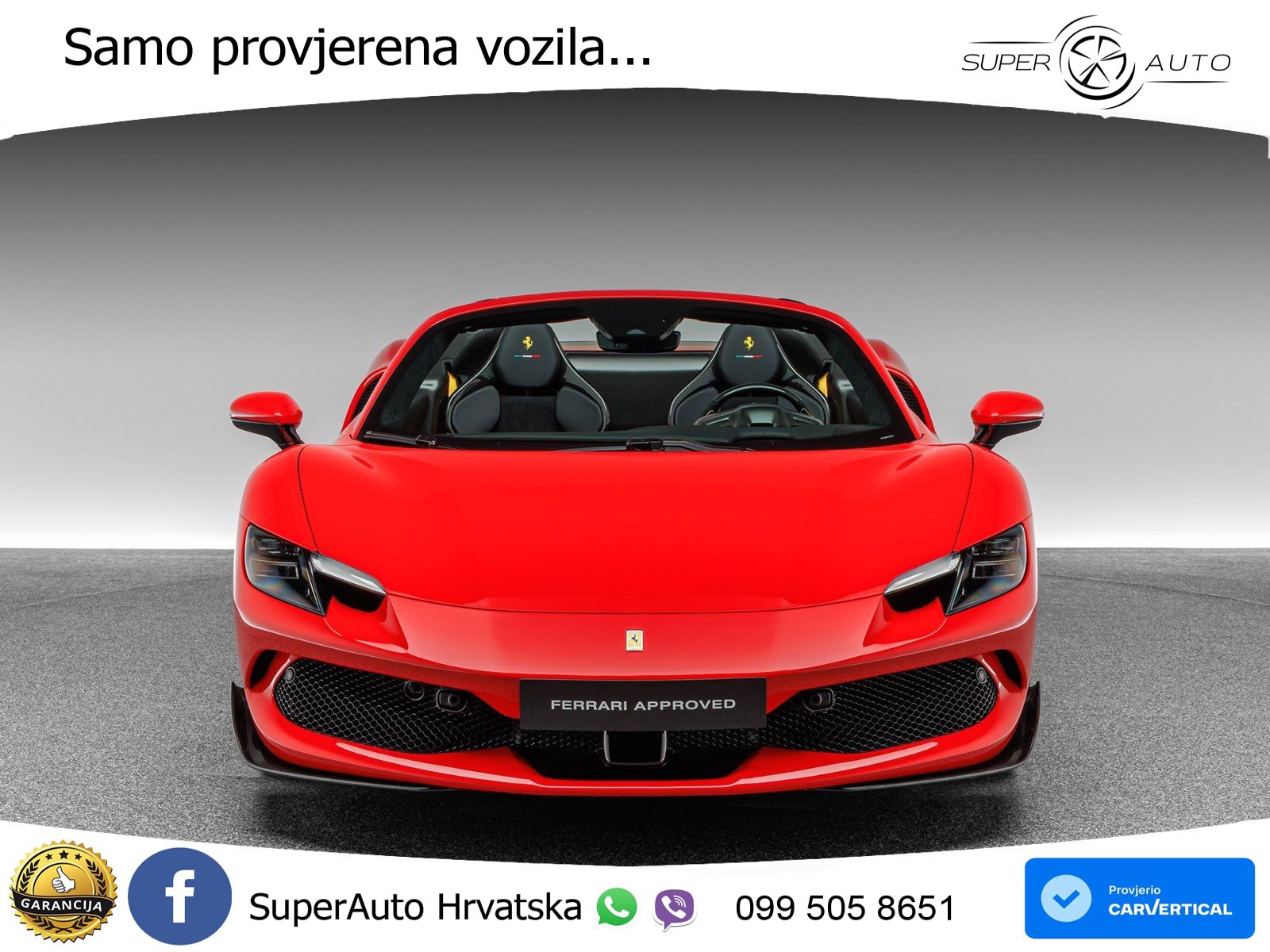 Ferrari 296 GTS 3.0 V6 (830 KS) F1 DCT