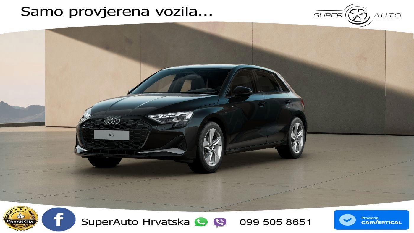 Audi A3 35 TFSI (150 KS) S tronic advanced LED+GR SJED+ACC