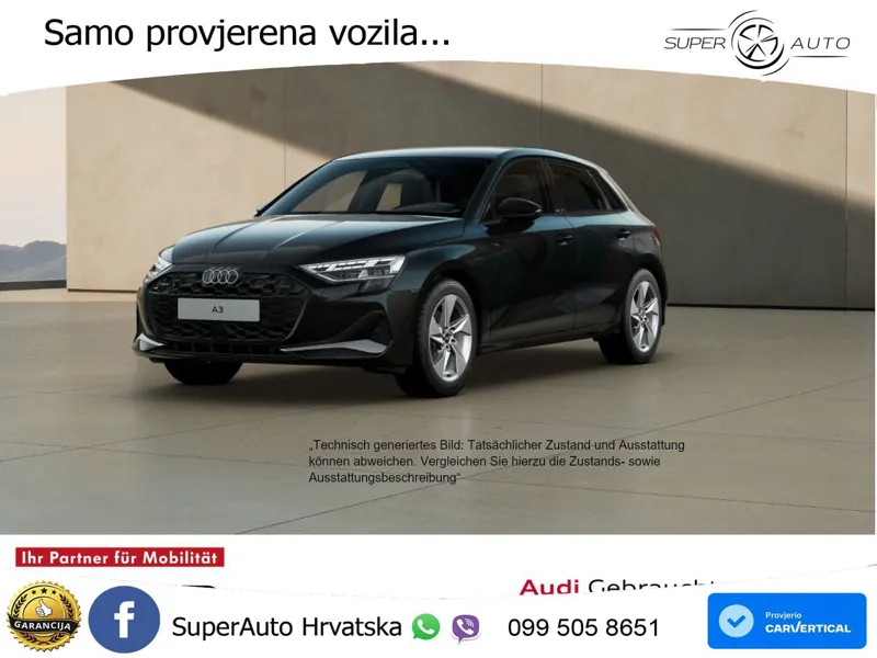 Audi A3 35 TFSI (150 KS) S tronic advanced LED+GR SJED+ACC