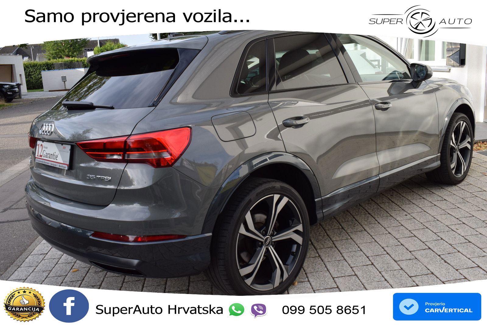 Audi Q3 35 TFSI (150 KS) advanced LED+GR SJED+ACC