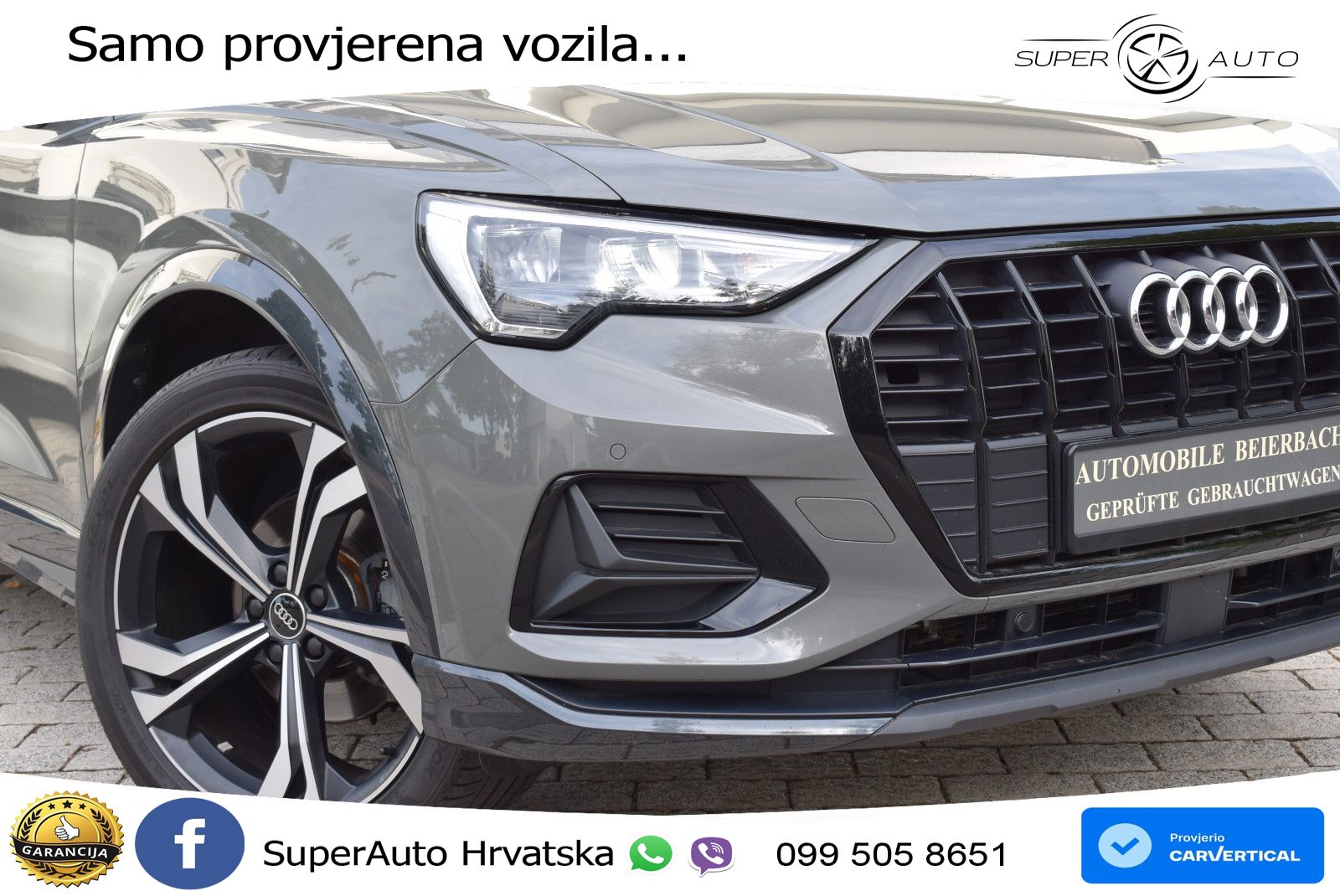 Audi Q3 35 TFSI (150 KS) advanced LED+GR SJED+ACC
