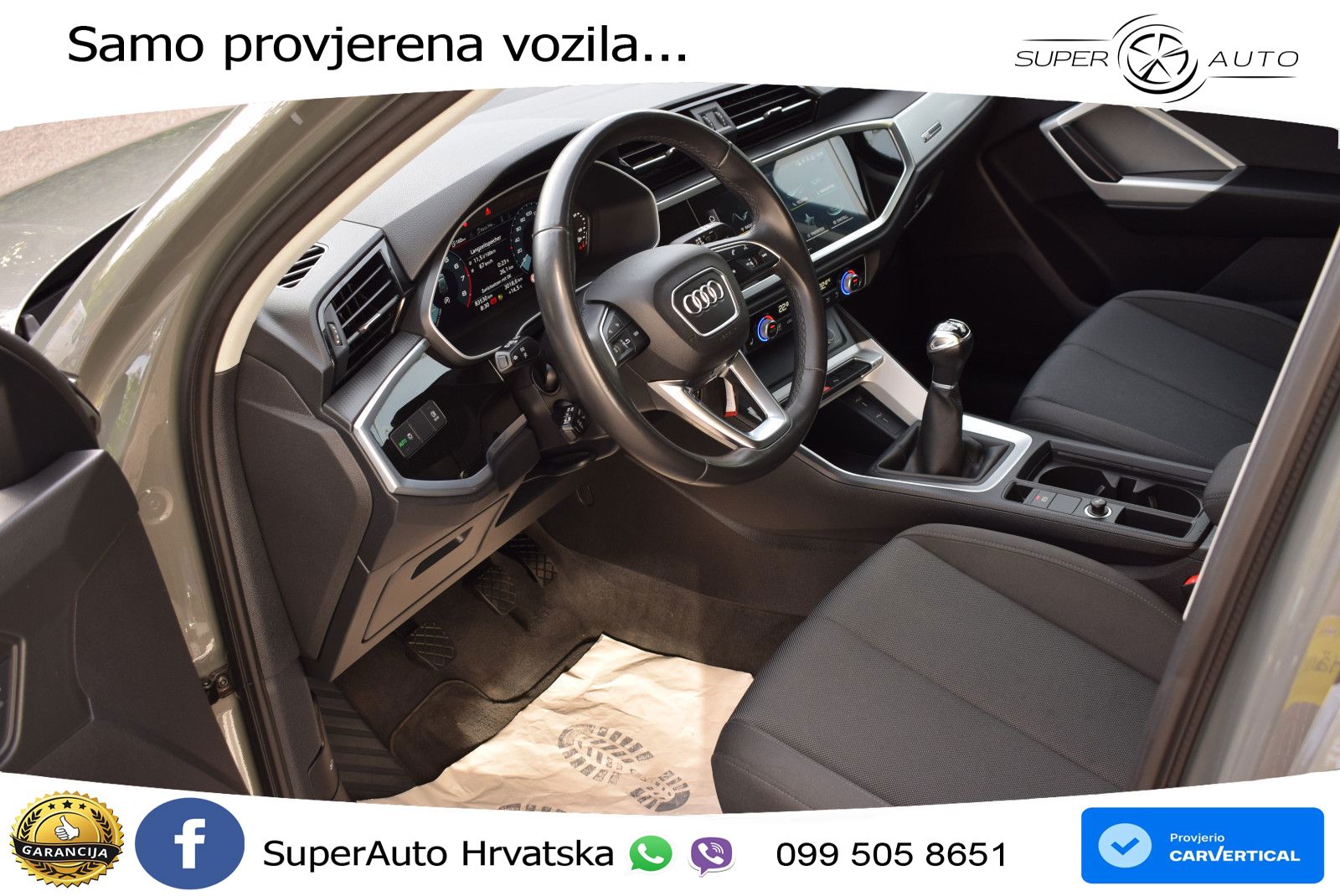 Audi Q3 35 TFSI (150 KS) advanced LED+GR SJED+ACC