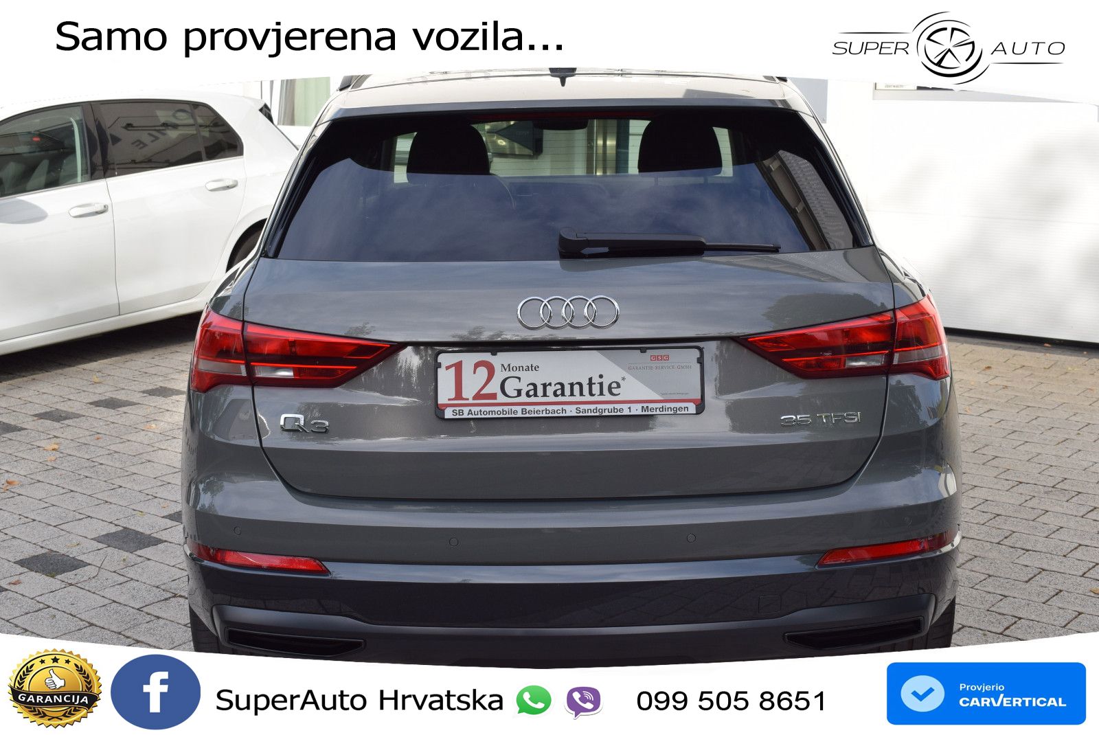 Audi Q3 35 TFSI (150 KS) advanced LED+GR SJED+ACC