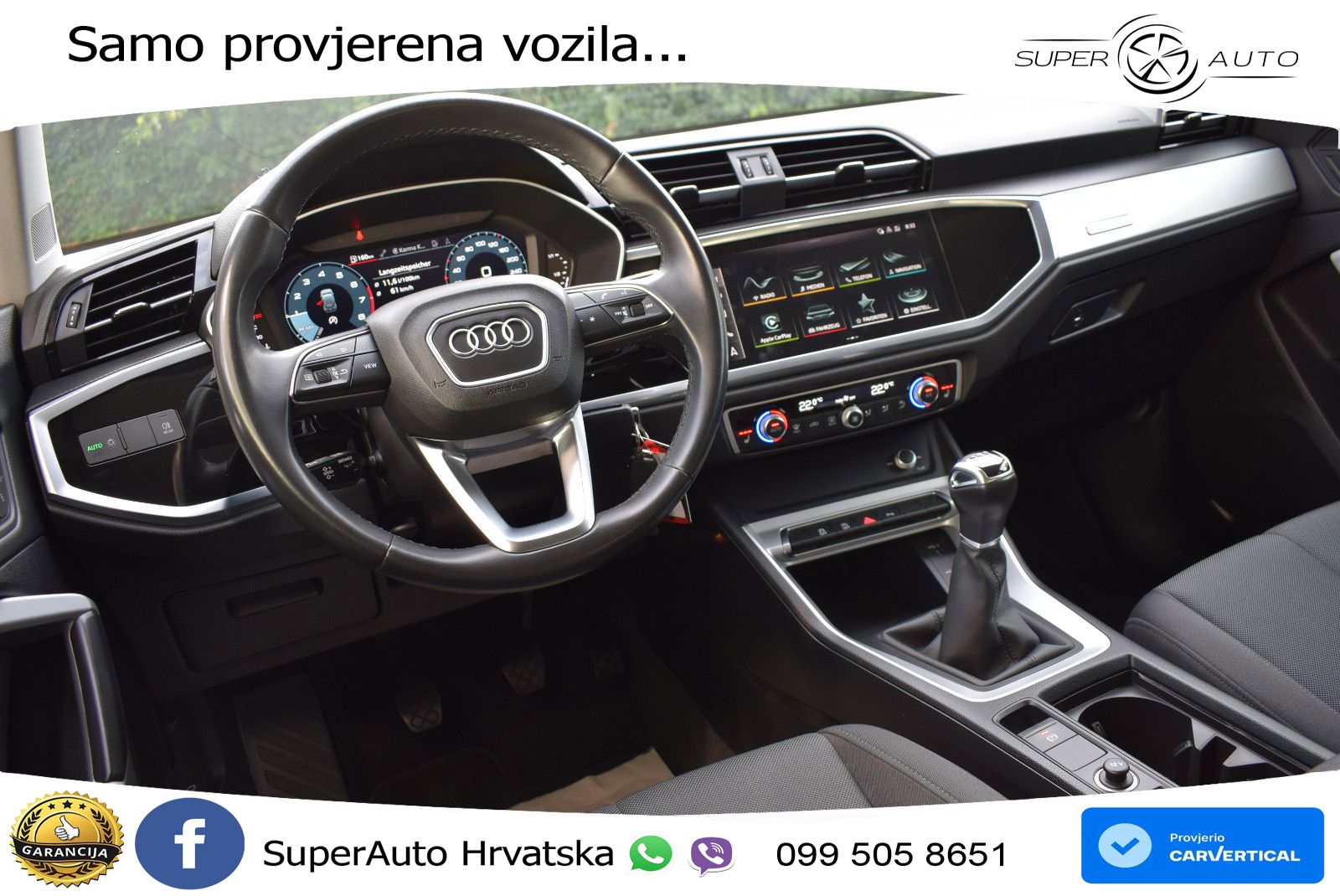 Audi Q3 35 TFSI (150 KS) advanced LED+GR SJED+ACC
