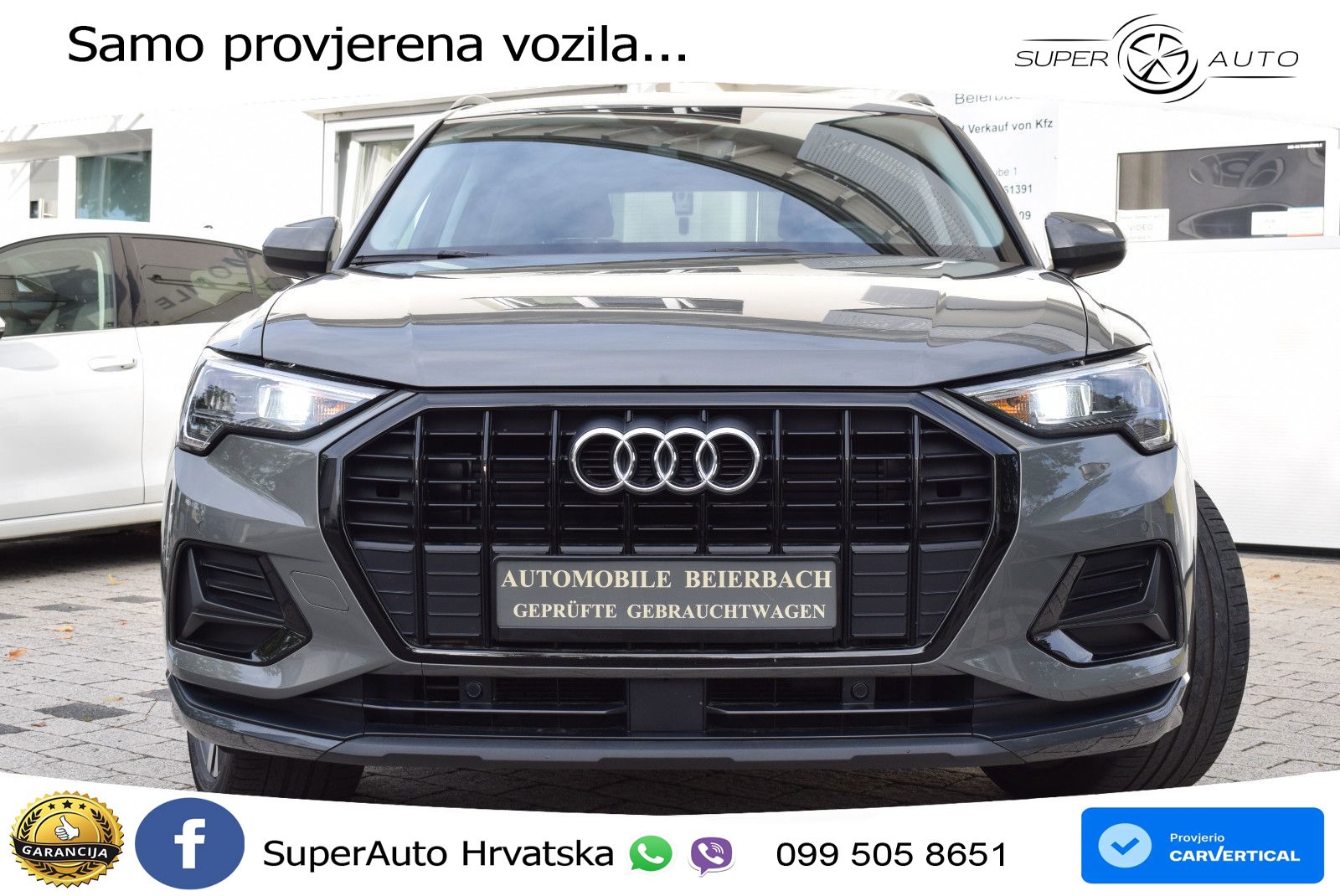Audi Q3 35 TFSI (150 KS) advanced LED+GR SJED+ACC