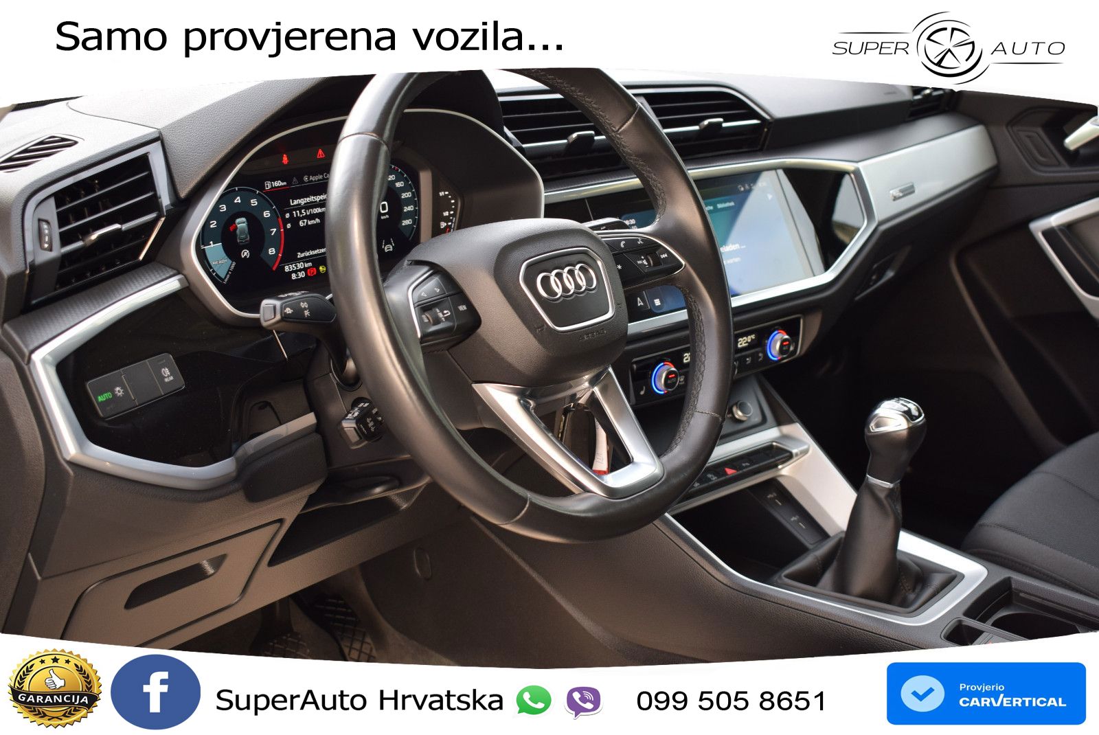 Audi Q3 35 TFSI (150 KS) advanced LED+GR SJED+ACC