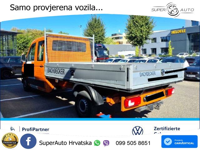 Volkswagen Crafter Pritsche DOKA 35 2.0TDI 103KW NAVI LEDER 140 KS