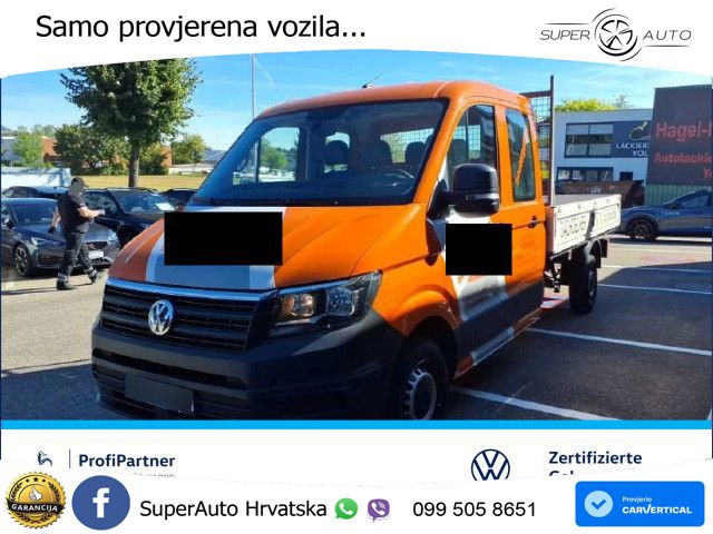 Volkswagen Crafter Pritsche DOKA 35 2.0TDI 103KW NAVI LEDER 140 KS