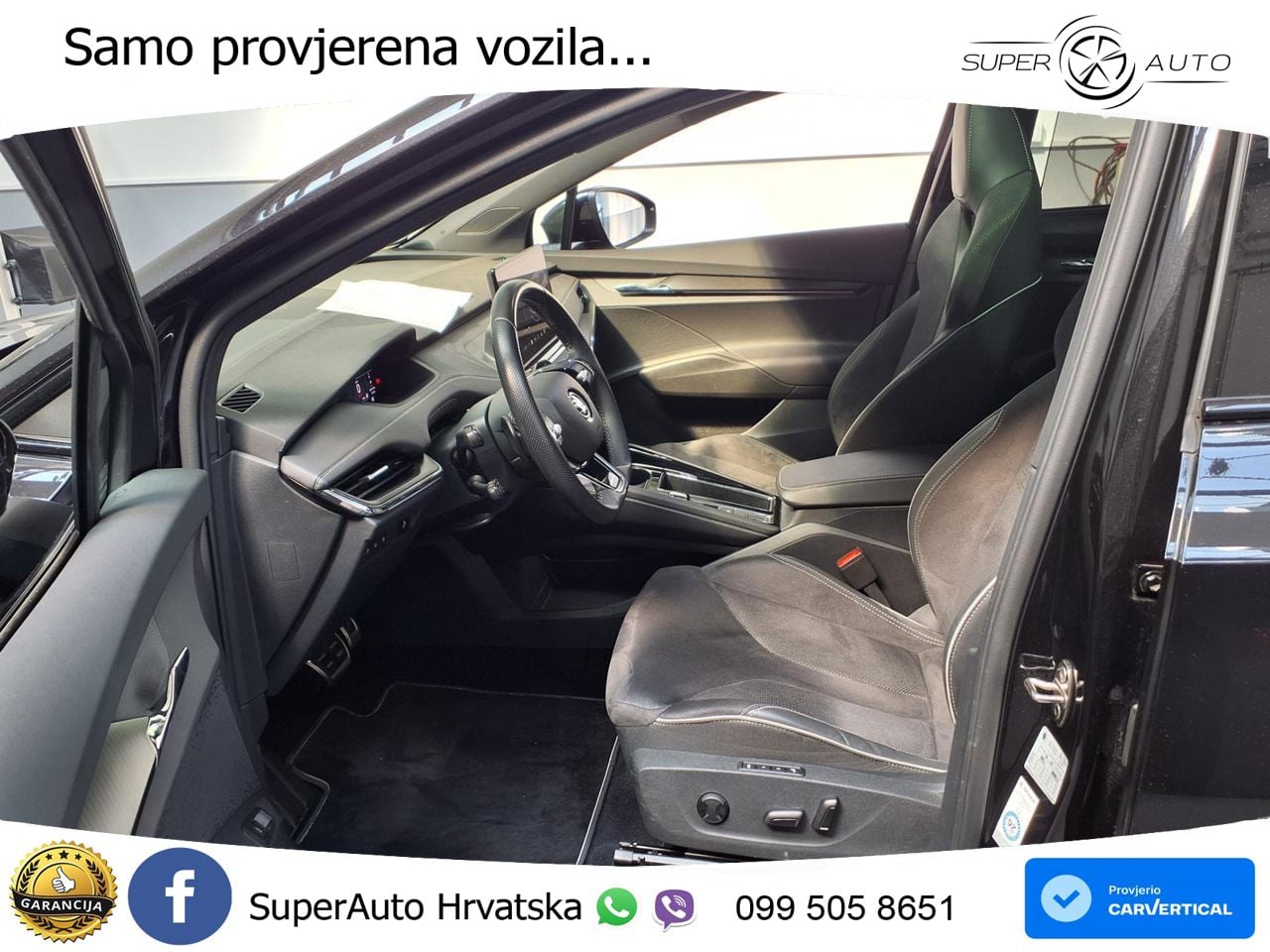 Škoda Enyaq iV 80x 82 kWh (265 KS) AWD SportLine LED+GR SJED+ACC