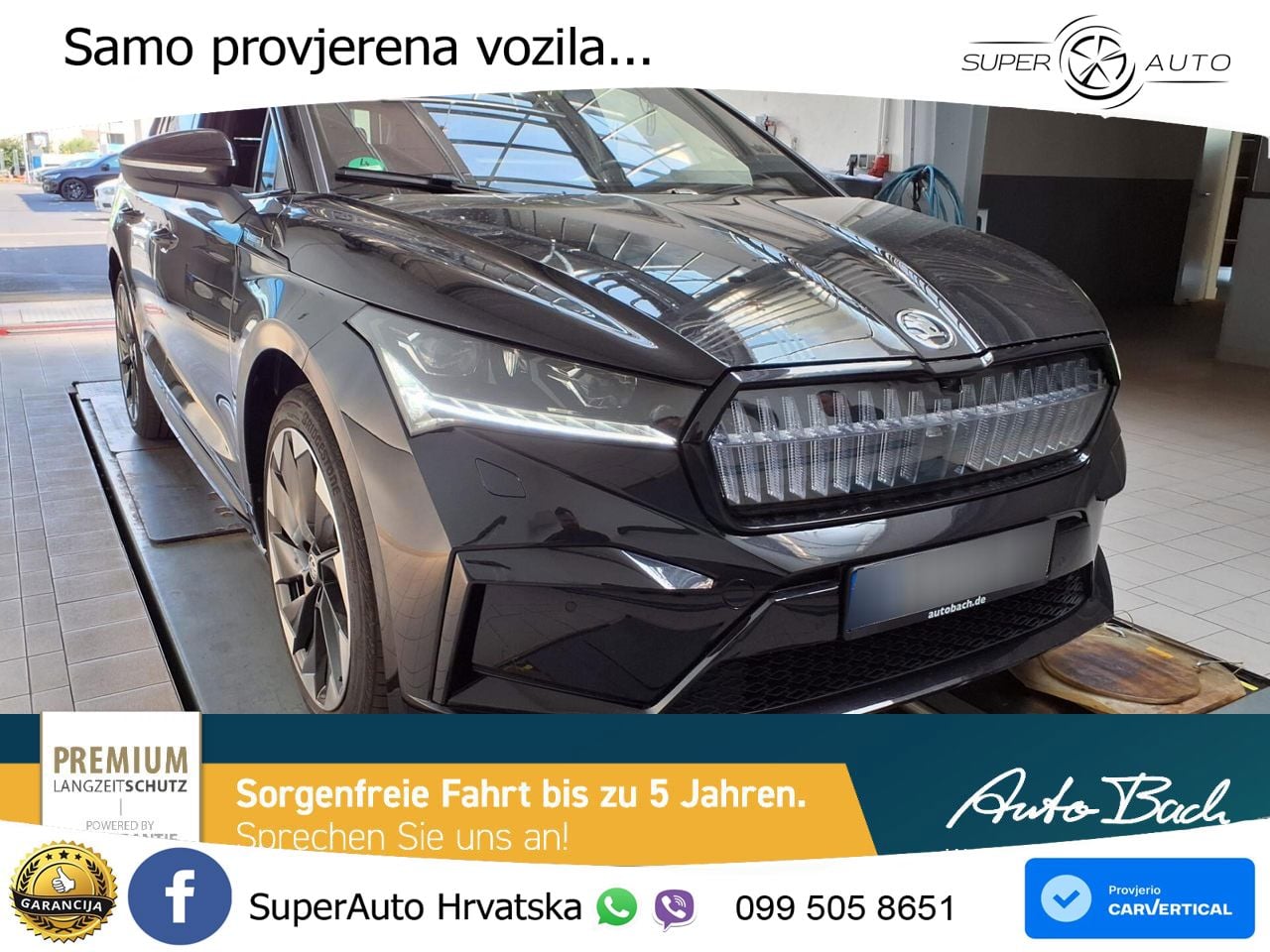 Škoda Enyaq iV 80x 82 kWh (265 KS) AWD SportLine LED+GR SJED+ACC