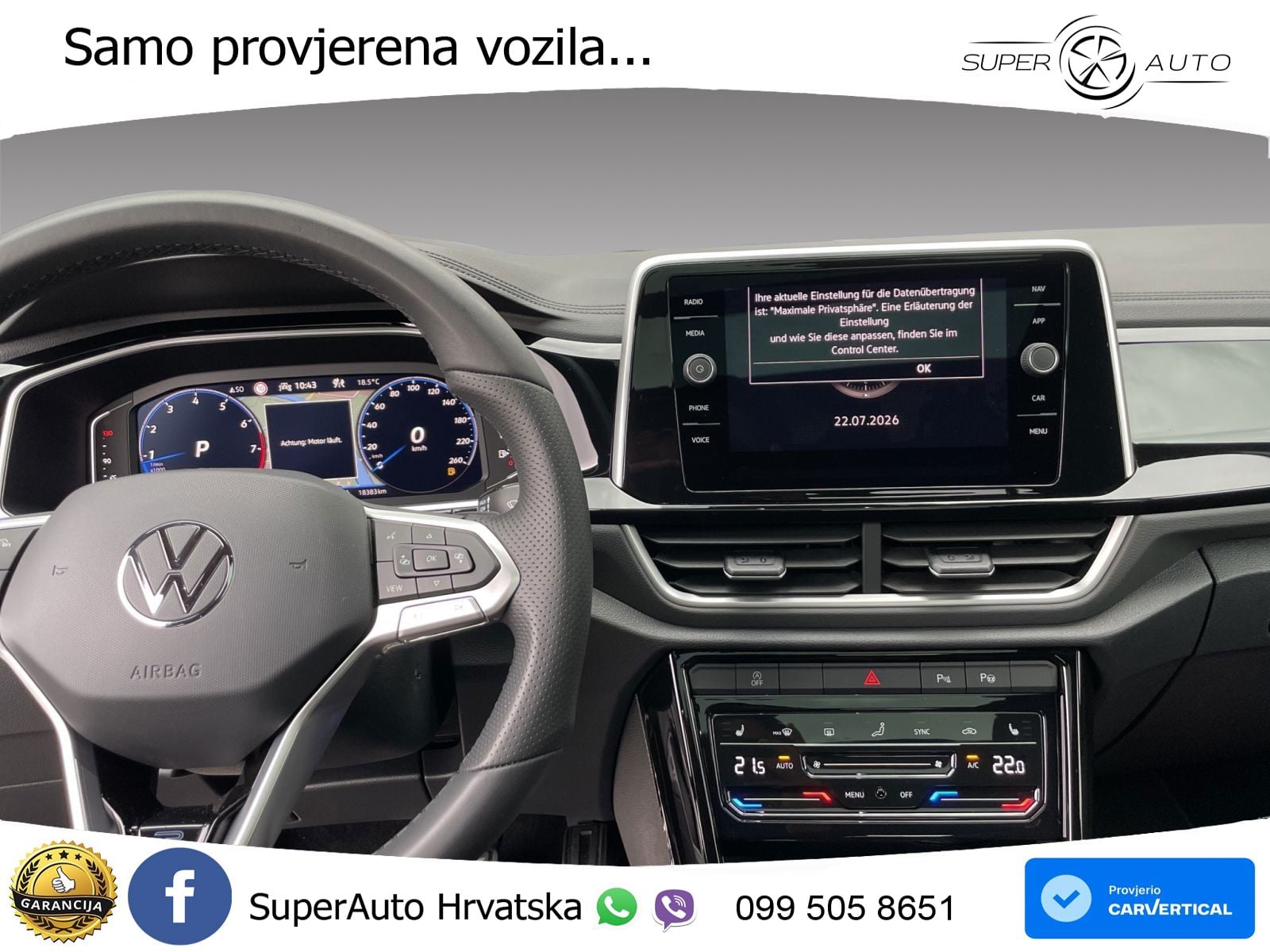 Volkswagen T-Roc I 2.0 TSI (190 KS) 4M DSG LED+GR SJED+ACC