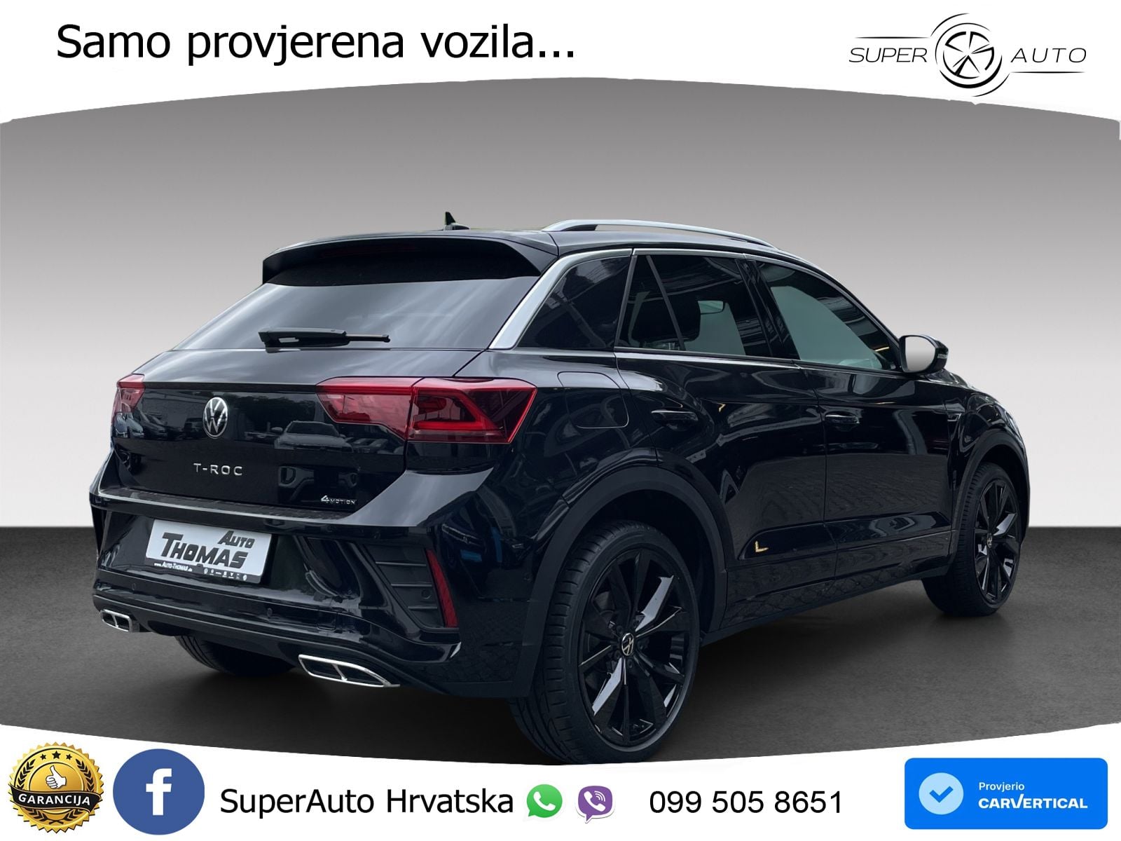 Volkswagen T-Roc I 2.0 TSI (190 KS) 4M DSG LED+GR SJED+ACC