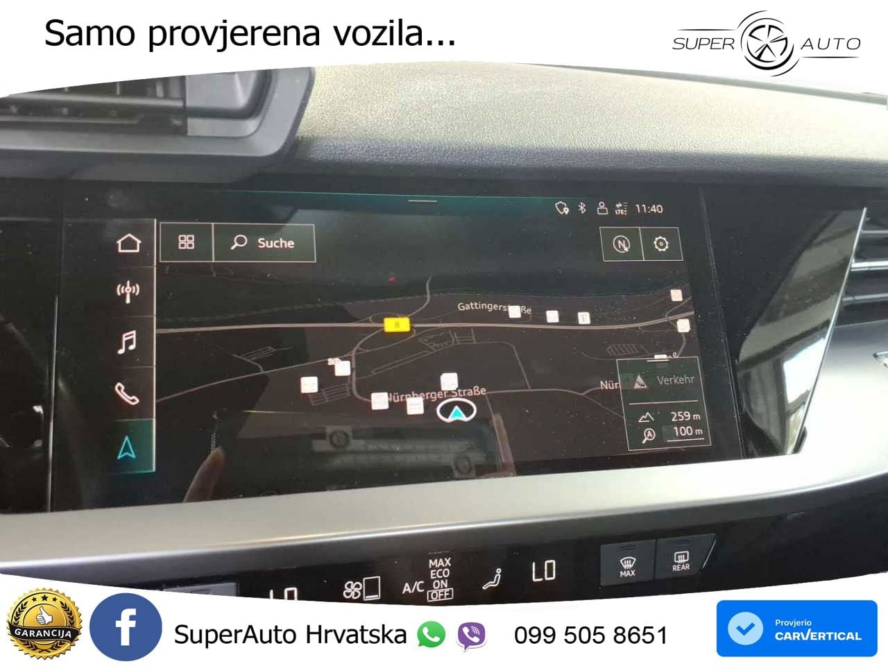 Audi A3 40 TFSI (190 KS) quattro S tronic S line