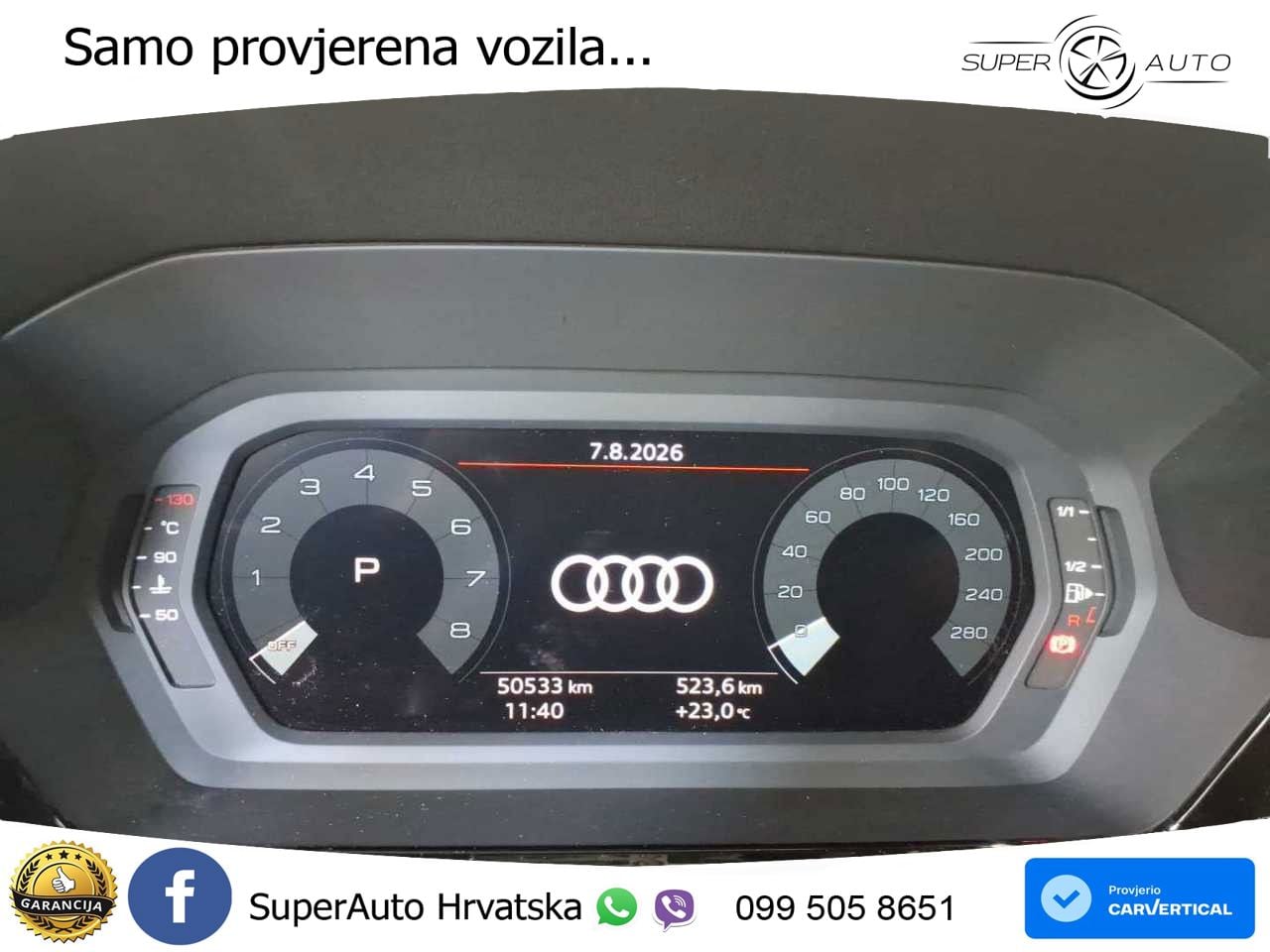 Audi A3 40 TFSI (190 KS) quattro S tronic S line