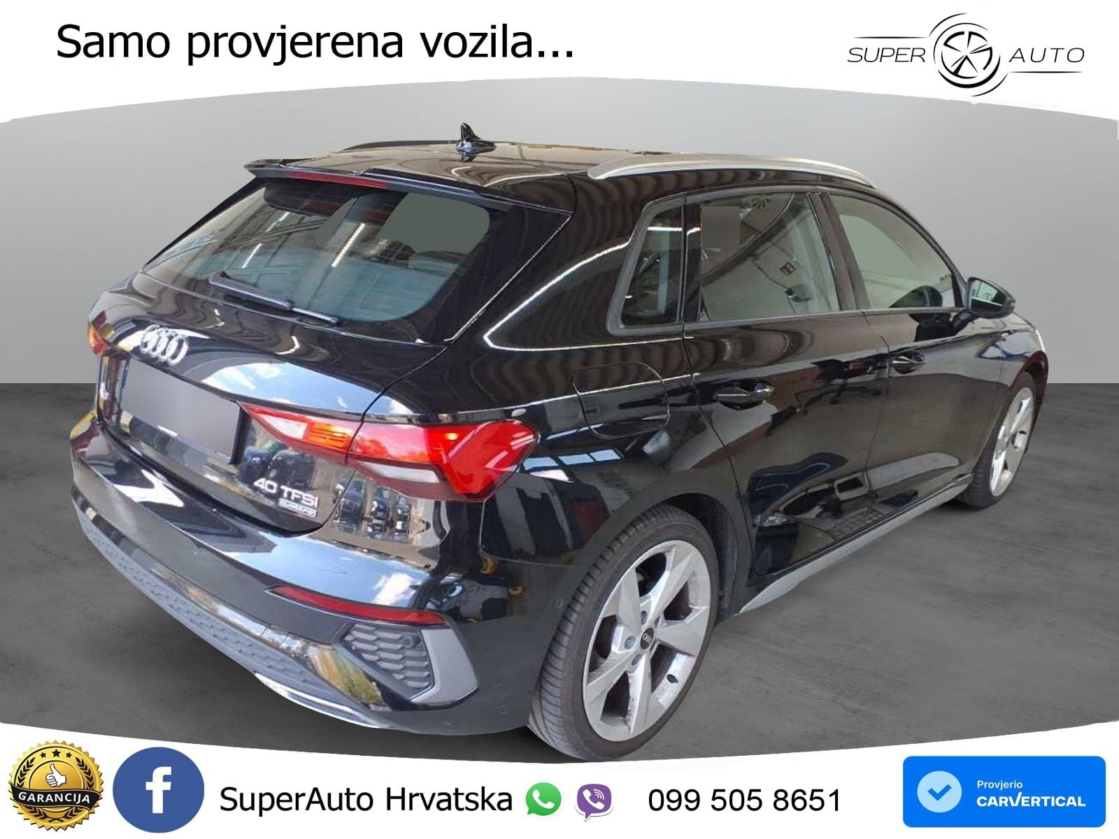 Audi A3 40 TFSI (190 KS) quattro S tronic S line