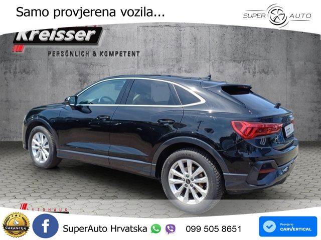 Audi Q3 II Sportback 35 TFSI (150 KS) S tronic LED+GR SJED+ACC