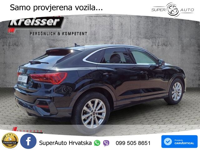 Audi Q3 II Sportback 35 TFSI (150 KS) S tronic LED+GR SJED+ACC