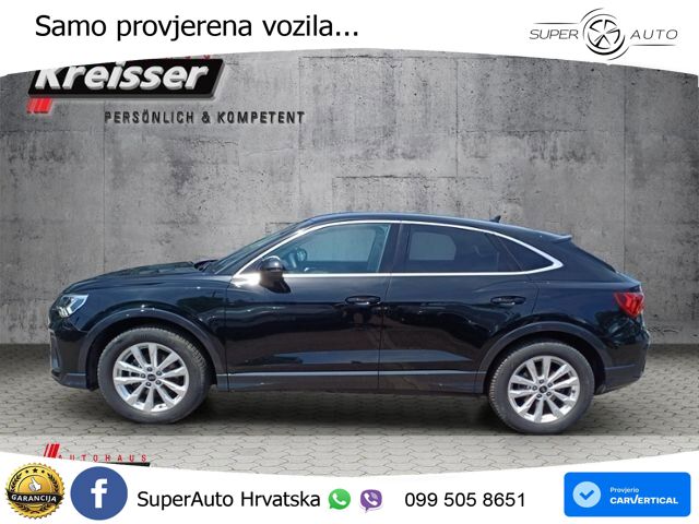 Audi Q3 II Sportback 35 TFSI (150 KS) S tronic LED+GR SJED+ACC