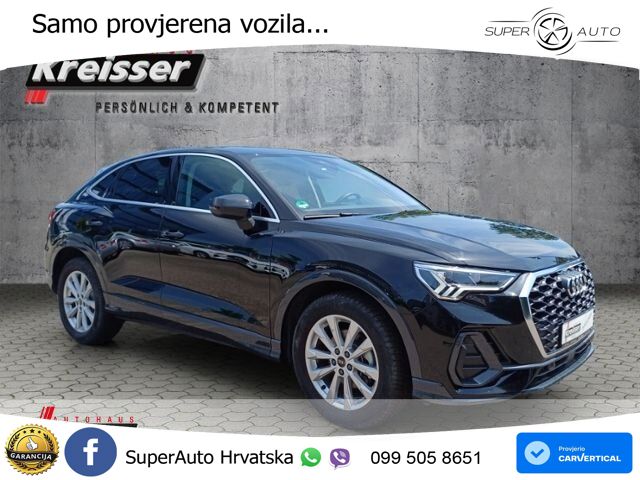 Audi Q3 II Sportback 35 TFSI (150 KS) S tronic LED+GR SJED+ACC