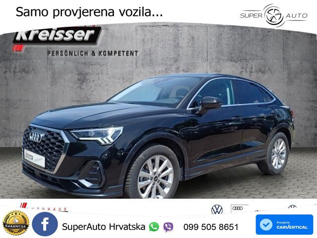 Audi Q3 II Sportback 35 TFSI (150 KS) S tronic LED+GR SJED+ACC