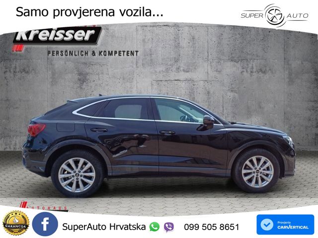 Audi Q3 II Sportback 35 TFSI (150 KS) S tronic LED+GR SJED+ACC