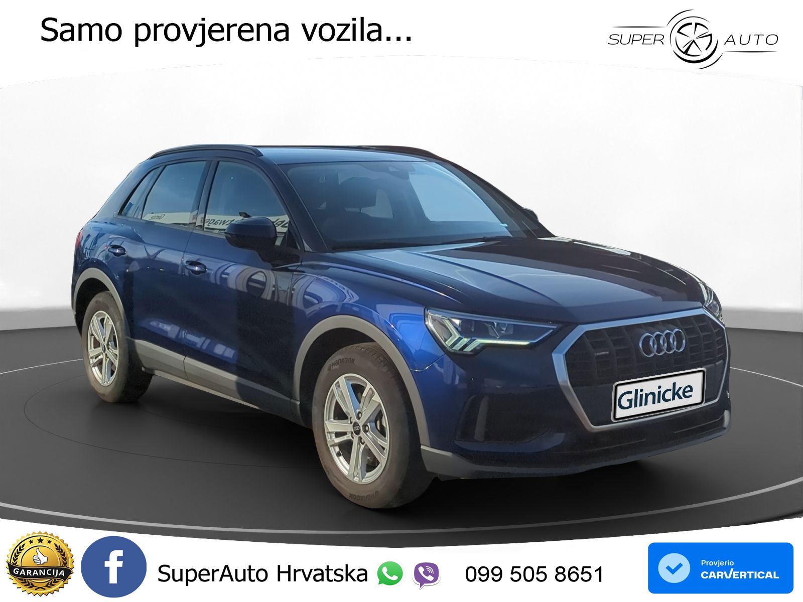Audi Q3 40 TFSI (190 KS) quattro S tronic LED+GR SJED+ACC