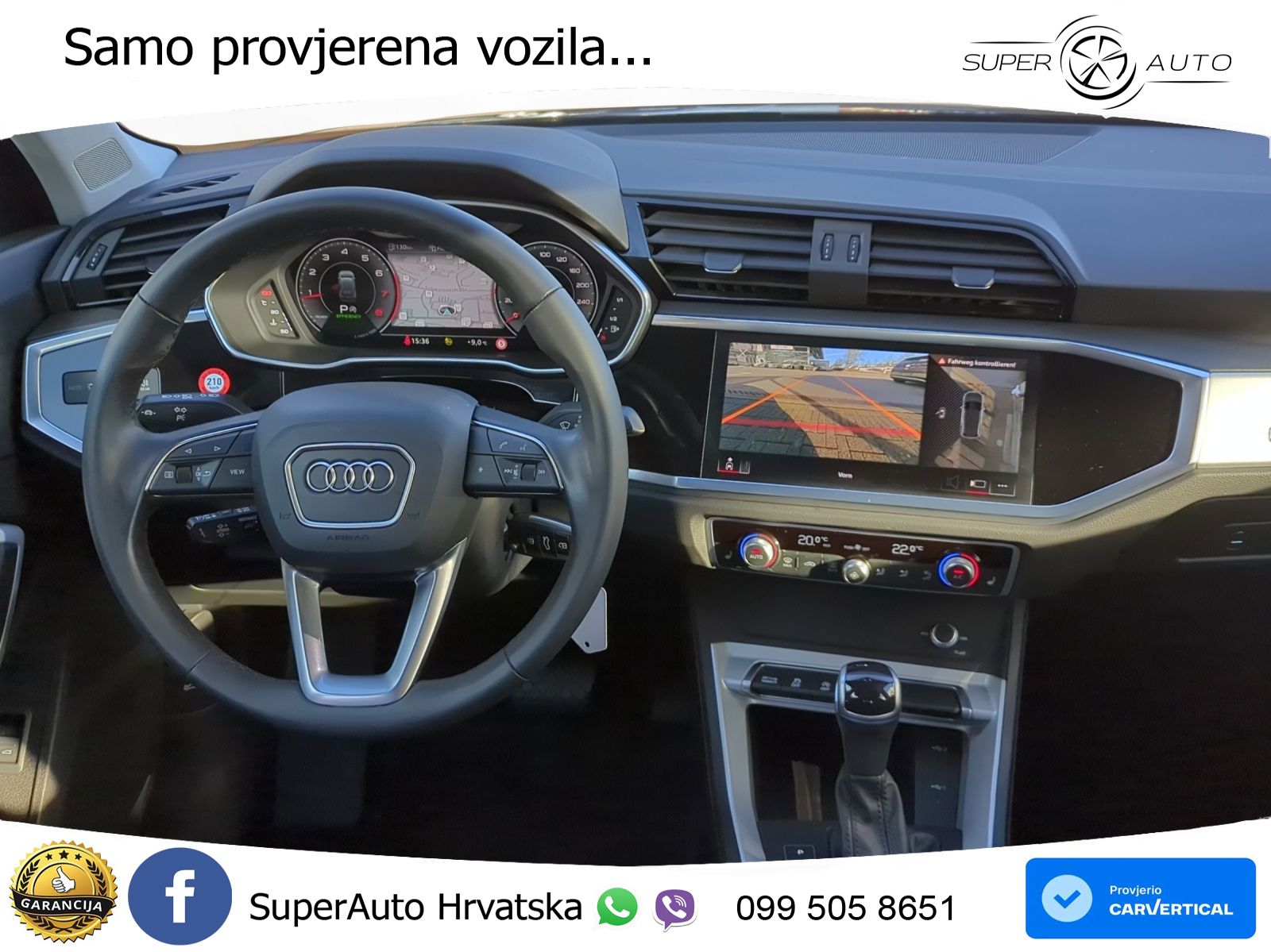 Audi Q3 40 TFSI (190 KS) quattro S tronic LED+GR SJED+ACC