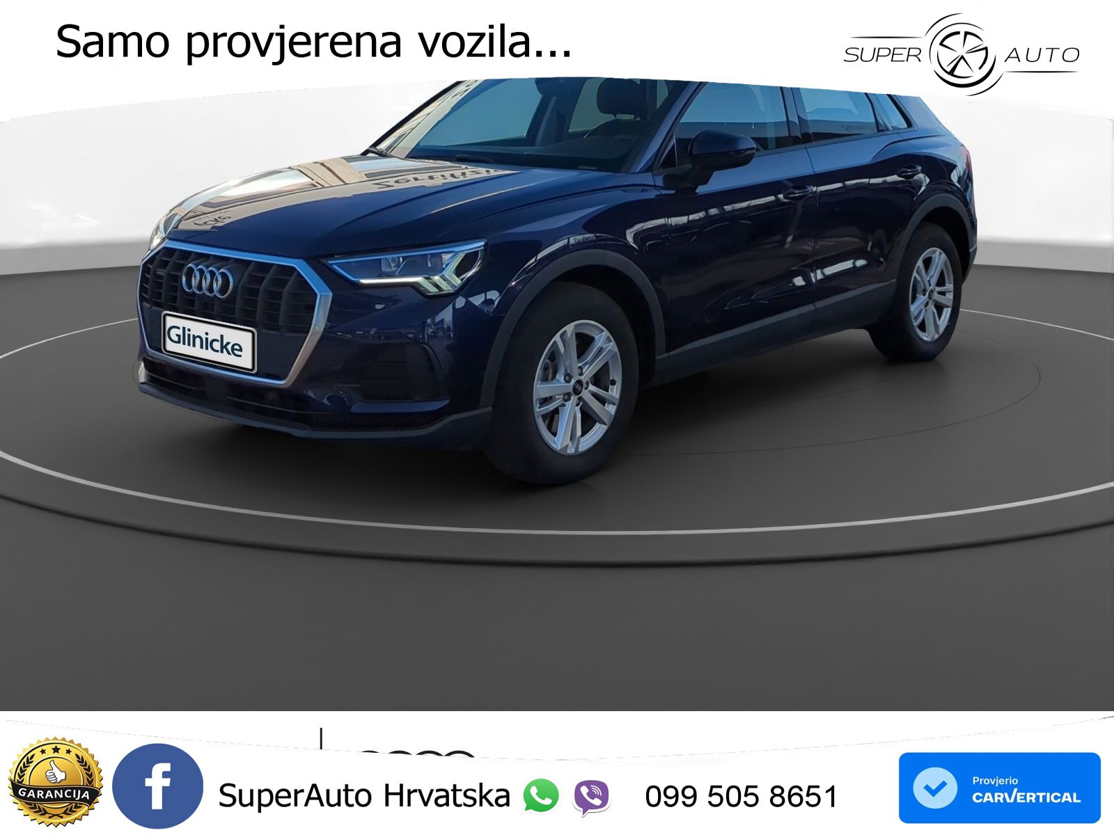 Audi Q3 40 TFSI (190 KS) quattro S tronic LED+GR SJED+ACC