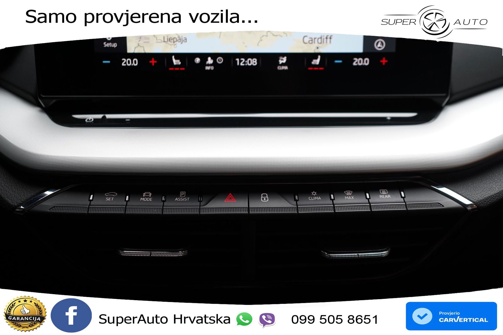 Škoda Octavia Combi 2.0 TDI (150 KS) DSG LED+GR SJED+ACC