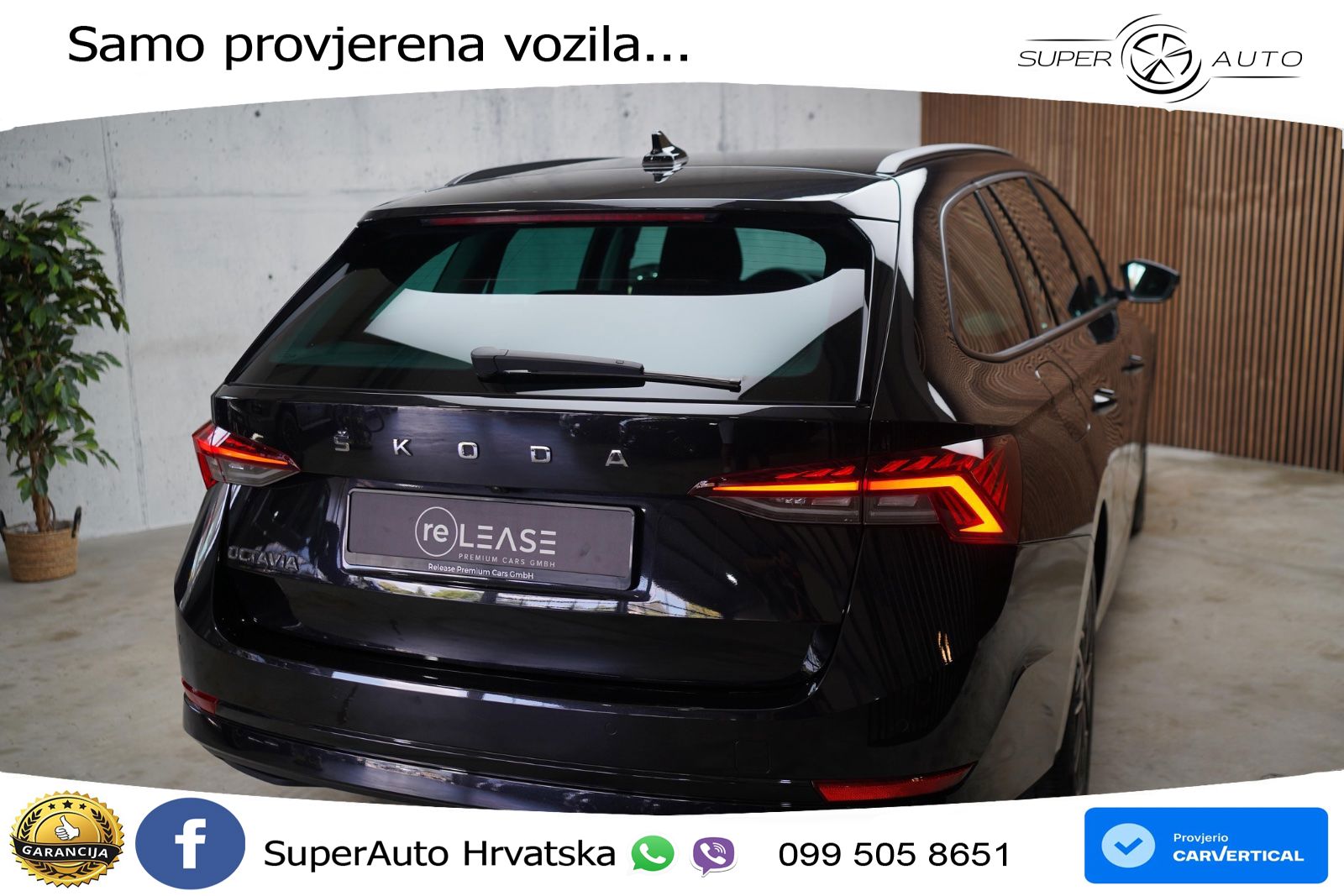 Škoda Octavia Combi 2.0 TDI (150 KS) DSG LED+GR SJED+ACC