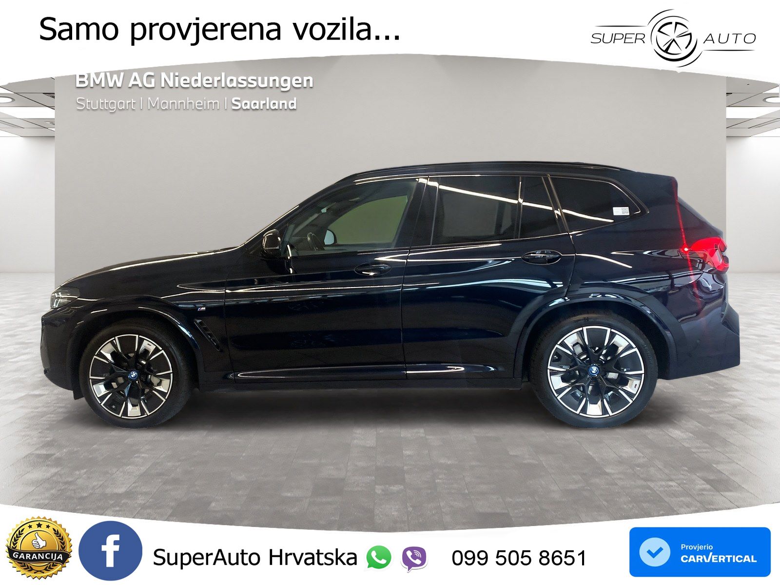 BMW iX3 80 kWh (286 KS)