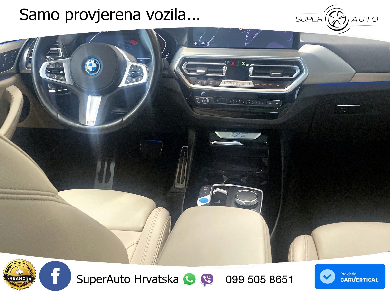 BMW iX3 80 kWh (286 KS)