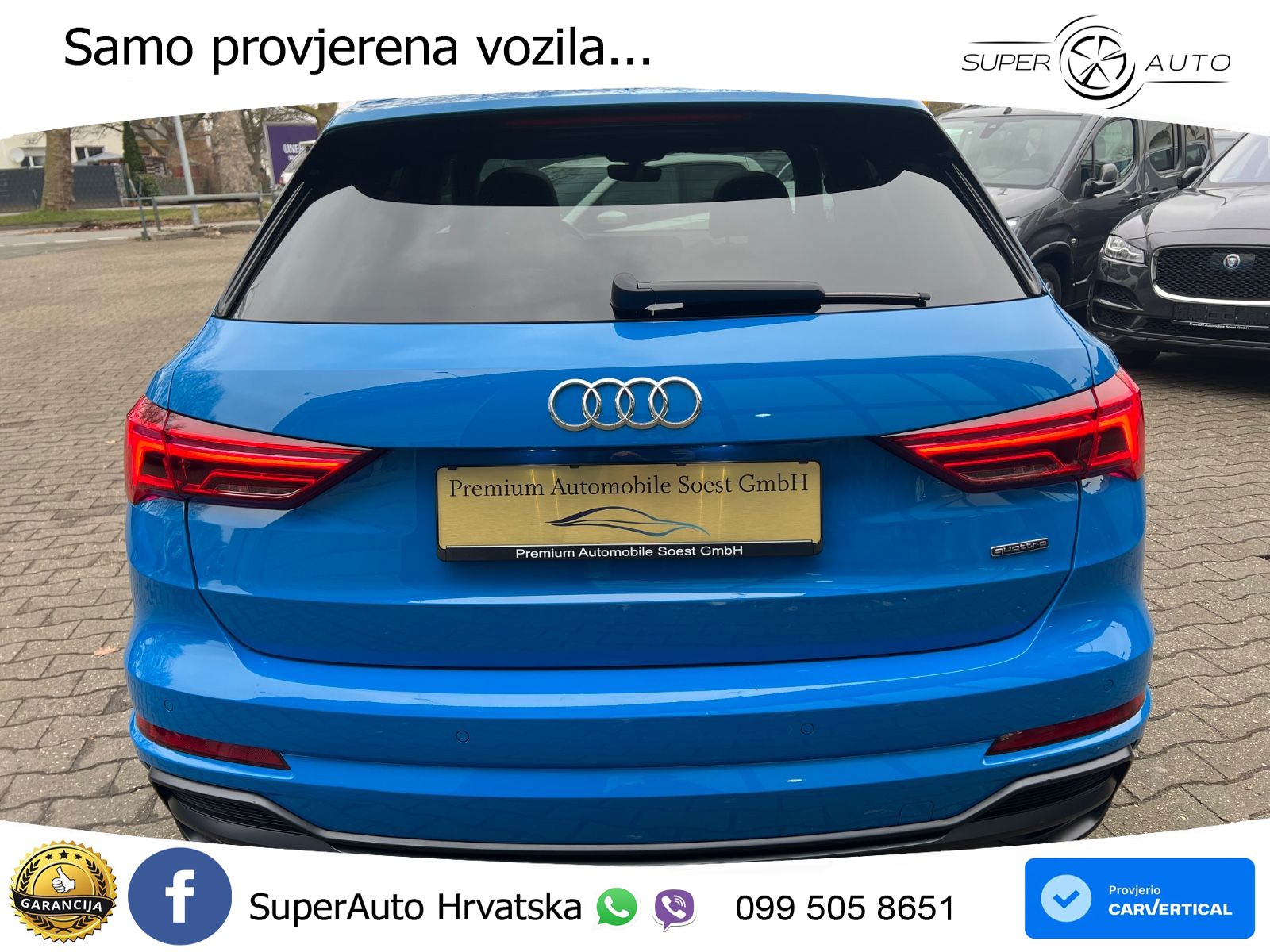 Audi Q3 40 TFSI (190 KS) quattro S tronic S line LED+GR SJED+ACC