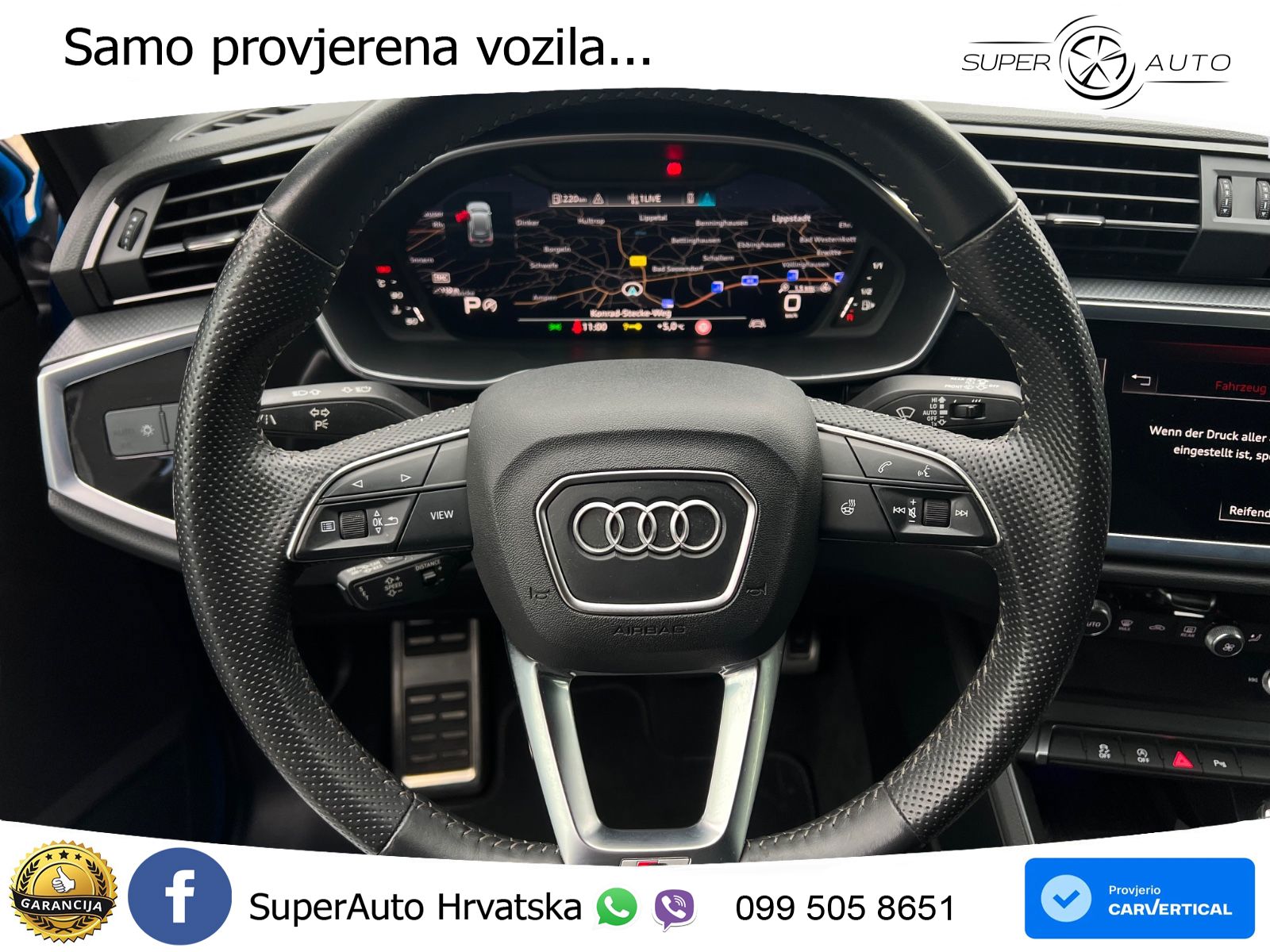 Audi Q3 40 TFSI (190 KS) quattro S tronic S line LED+GR SJED+ACC