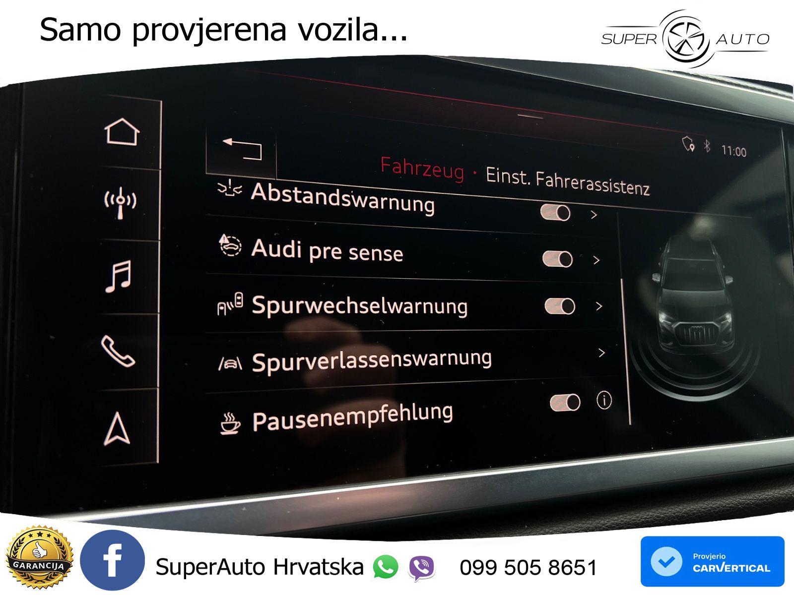 Audi Q3 40 TFSI (190 KS) quattro S tronic S line LED+GR SJED+ACC