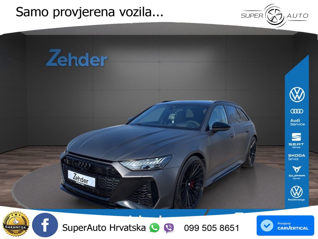 Audi RS6 Avant 4.0 TFSI V8 performance (630 KS)  quattro tiptronic Kuka