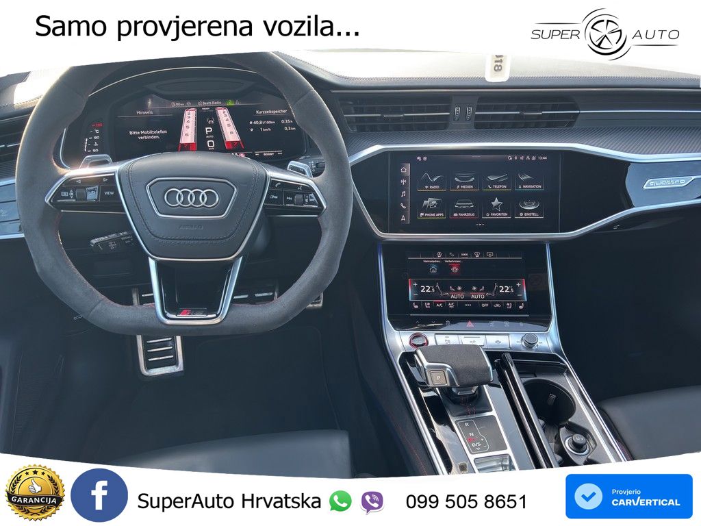 Audi RS6 Avant 4.0 TFSI V8 performance (630 KS)  quattro tiptronic Kuka