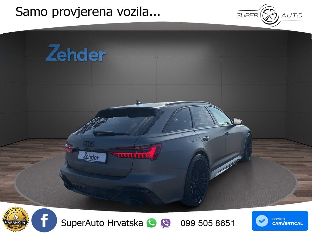 Audi RS6 Avant 4.0 TFSI V8 performance (630 KS)  quattro tiptronic Kuka