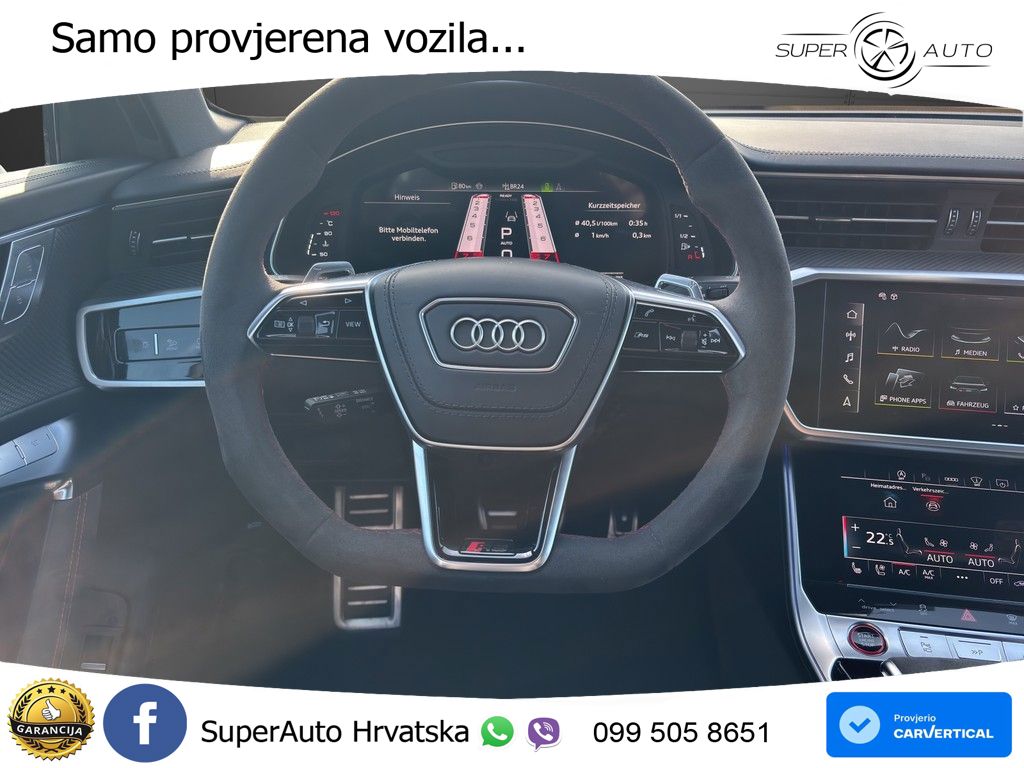 Audi RS6 Avant 4.0 TFSI V8 performance (630 KS)  quattro tiptronic Kuka