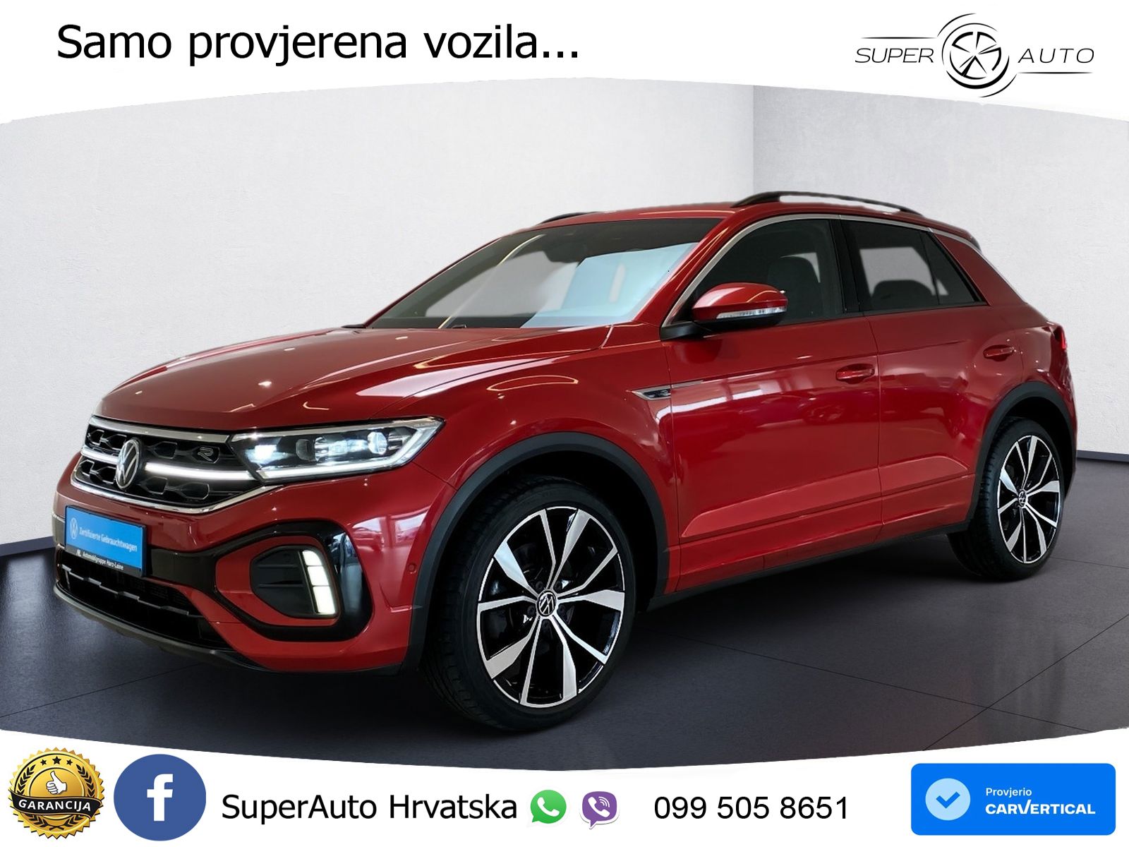 Volkswagen T-Roc I 2.0 TSI (190 KS) 4M DSG LED+GR SJED+ACC
