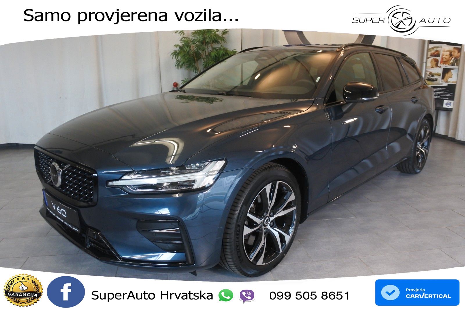 Volvo V60 2.0 B4 Benzin DCT ACC+HEAD+4xGR SJED+360+PANO