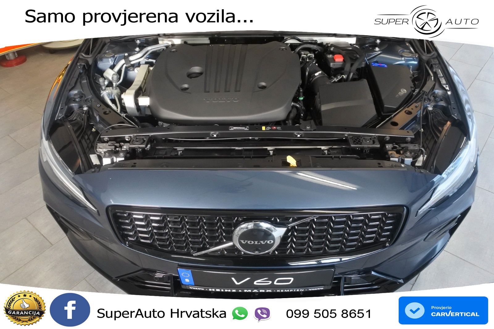 Volvo V60 2.0 B4 Benzin DCT ACC+HEAD+4xGR SJED+360+PANO