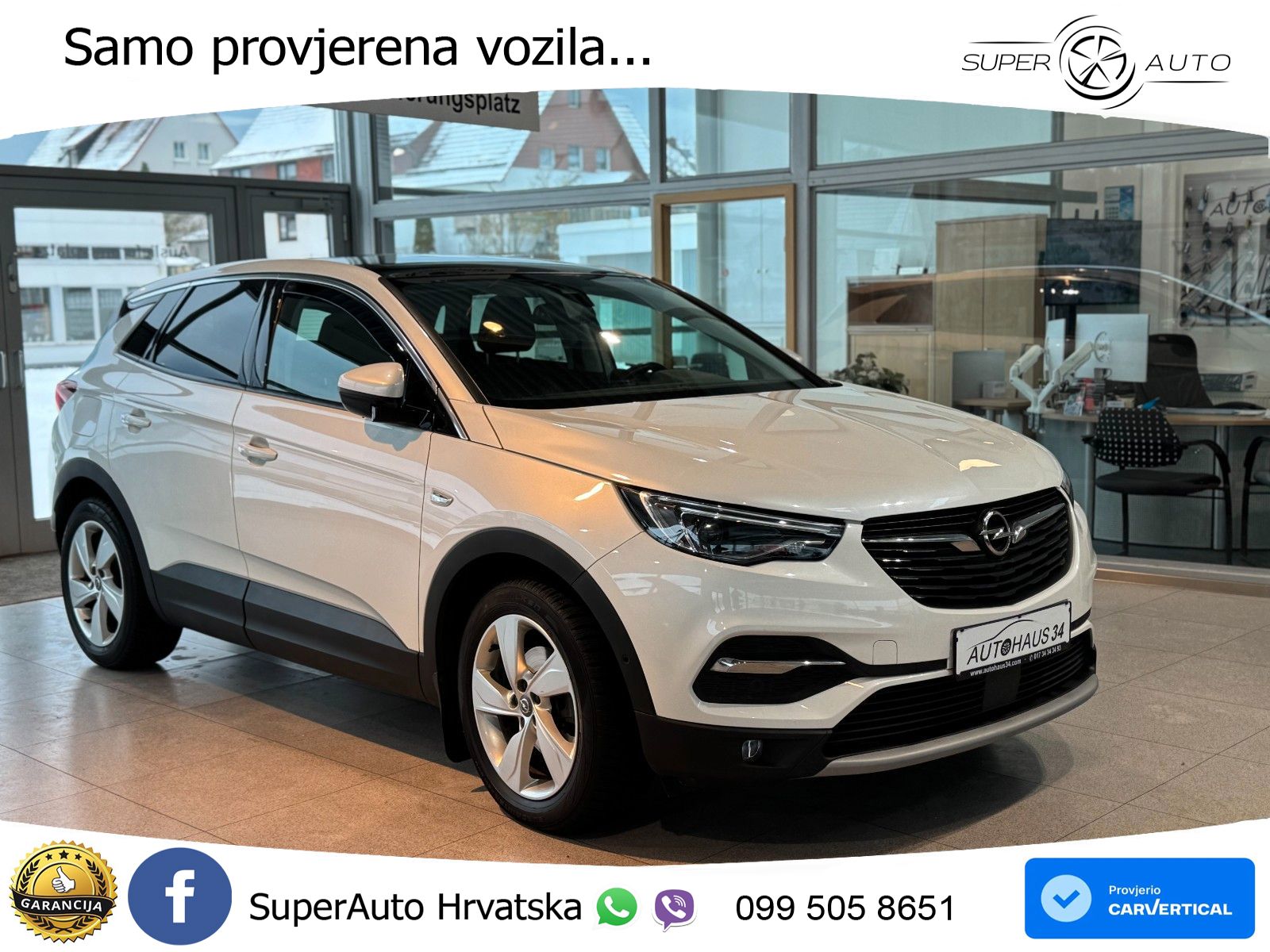 Opel Grandland X 2.0d (177 KS) Automatic LED+GR SJED+ACC