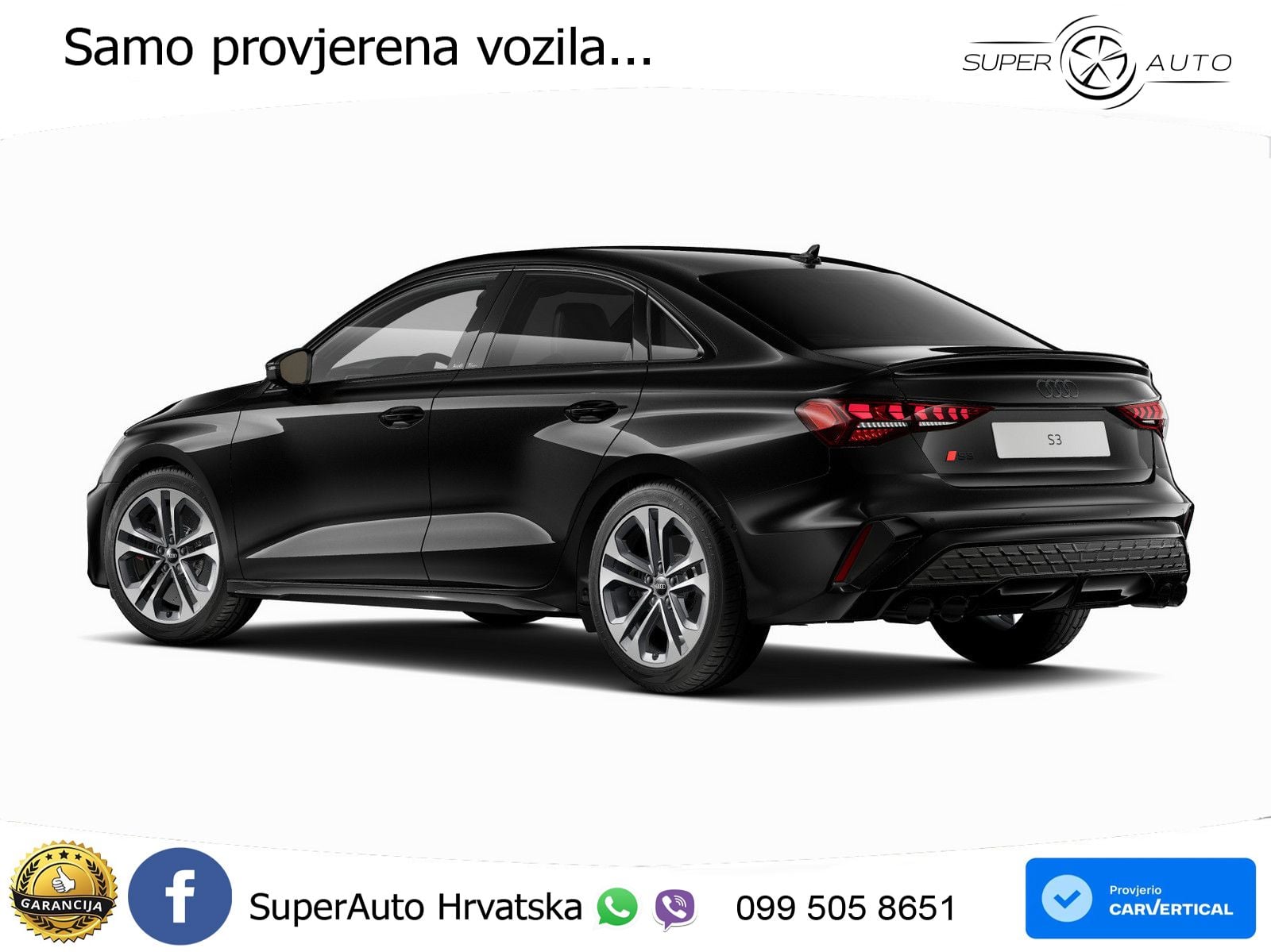 Audi S3 Limuzina 2.0 TFSI (333 KS) quattro S tronic