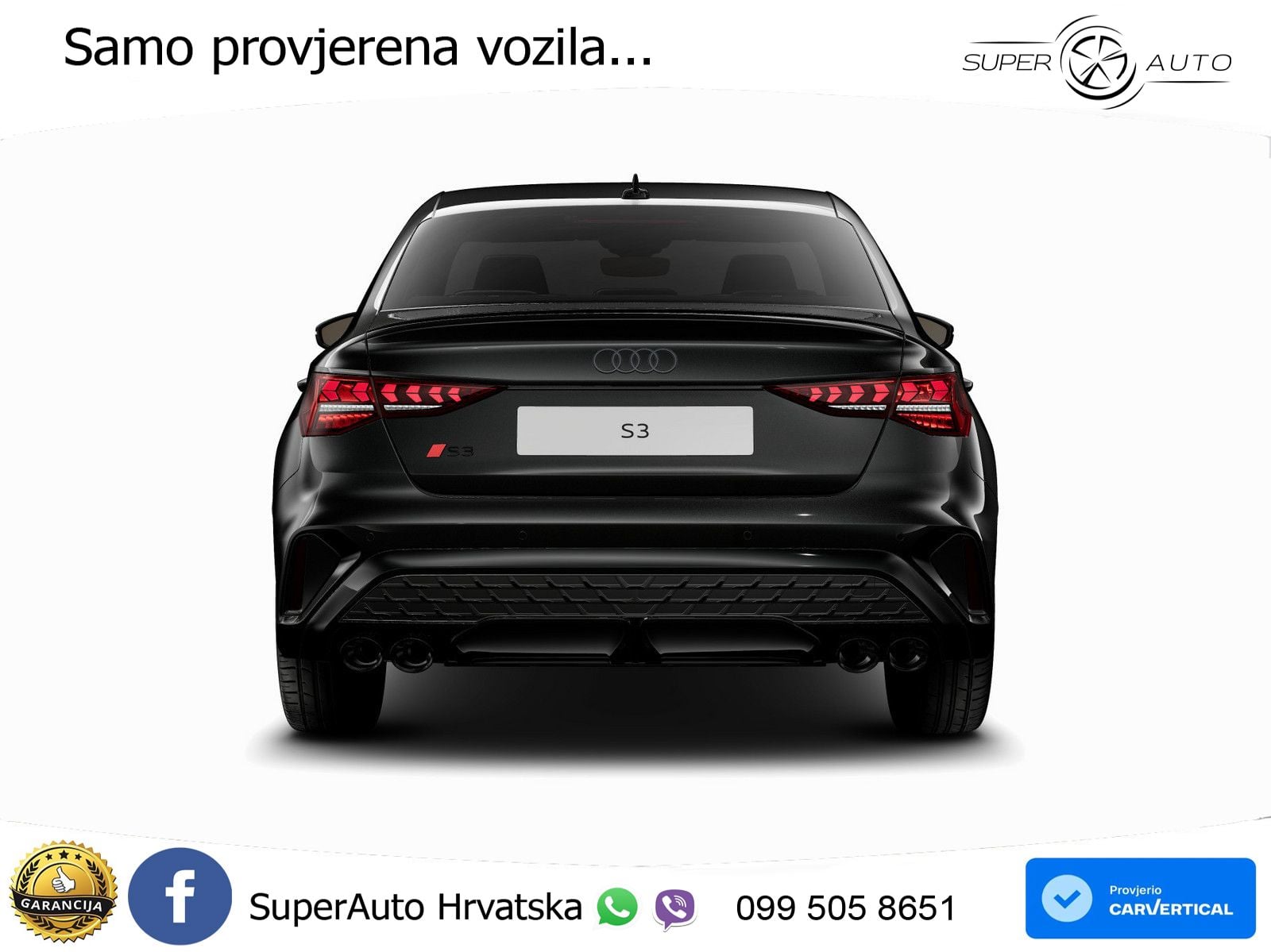 Audi S3 Limuzina 2.0 TFSI (333 KS) quattro S tronic