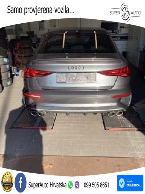 Audi S3 Limuzina 2.0 TFSI (310 KS) quattro S tronic LED+GR SJED+ACC