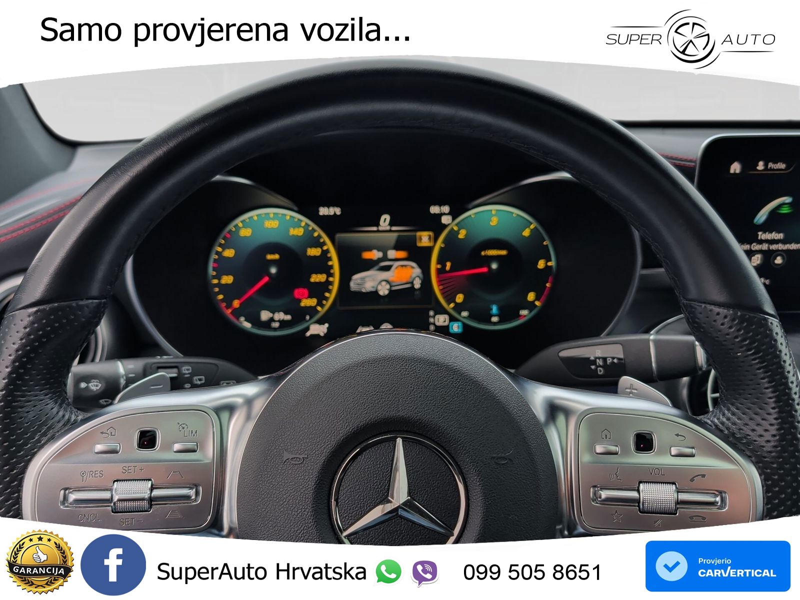 Mercedes GLC 300d (245 KS) 4MATIC G-TRONIC AMG LED+GR SJED+ACC