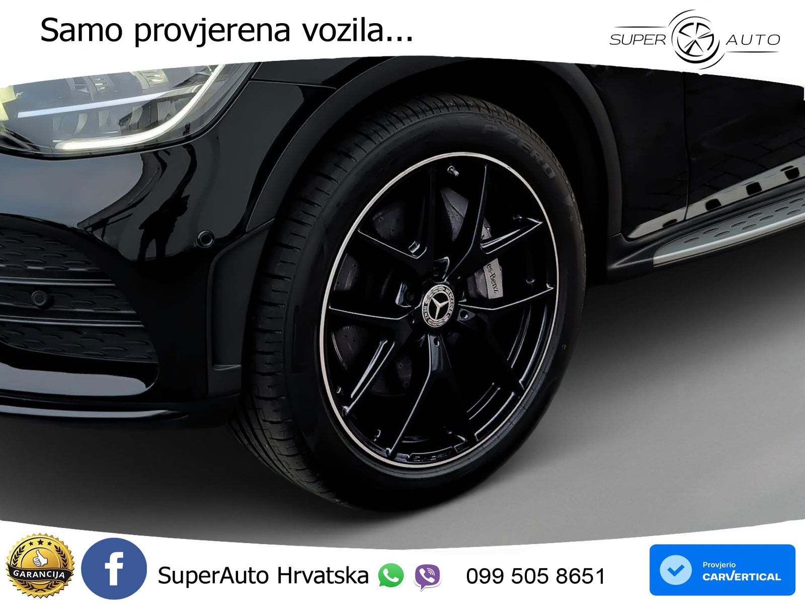 Mercedes GLC 300d (245 KS) 4MATIC G-TRONIC AMG LED+GR SJED+ACC