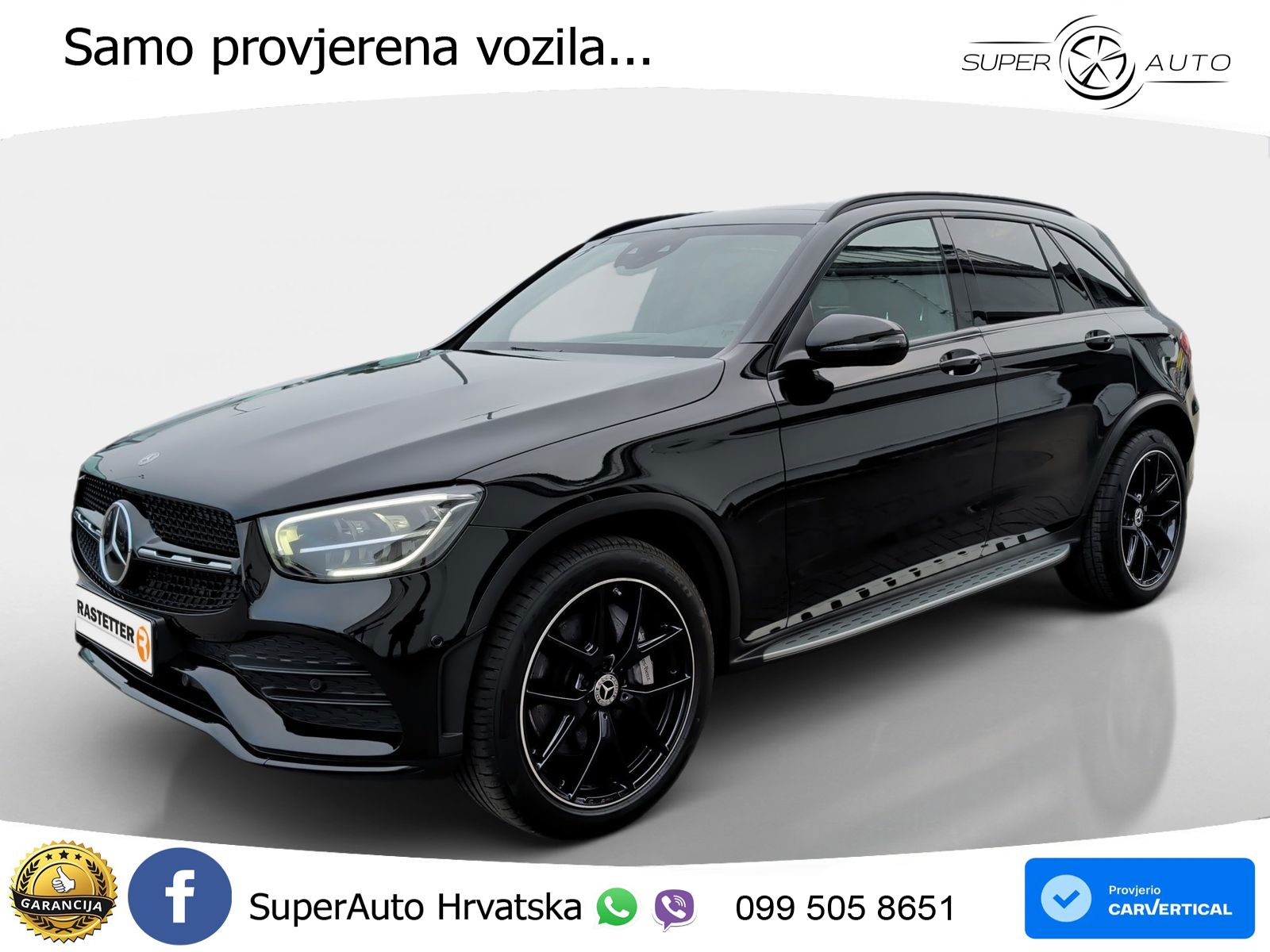 Mercedes GLC 300d (245 KS) 4MATIC G-TRONIC AMG LED+GR SJED+ACC
